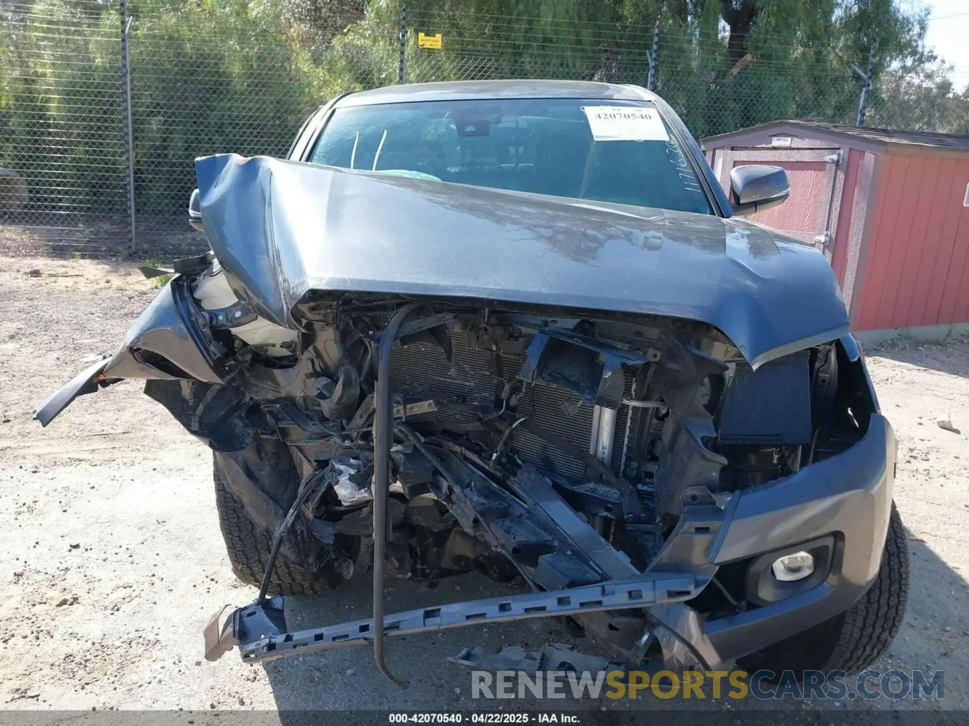 11 Photograph of a damaged car 3TMDZ5BN8MM117163 TOYOTA TACOMA 2021