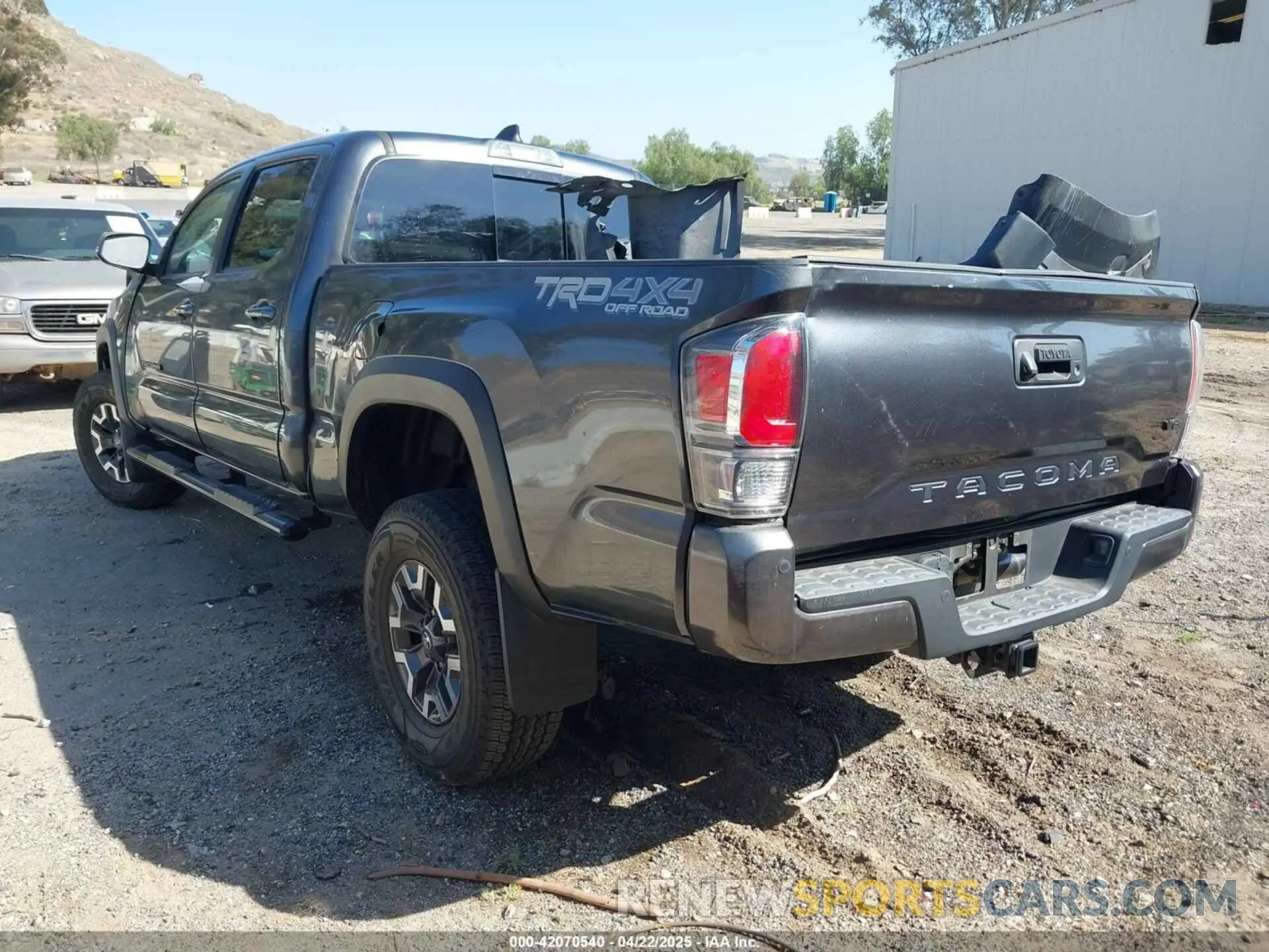 3 Photograph of a damaged car 3TMDZ5BN8MM117163 TOYOTA TACOMA 2021