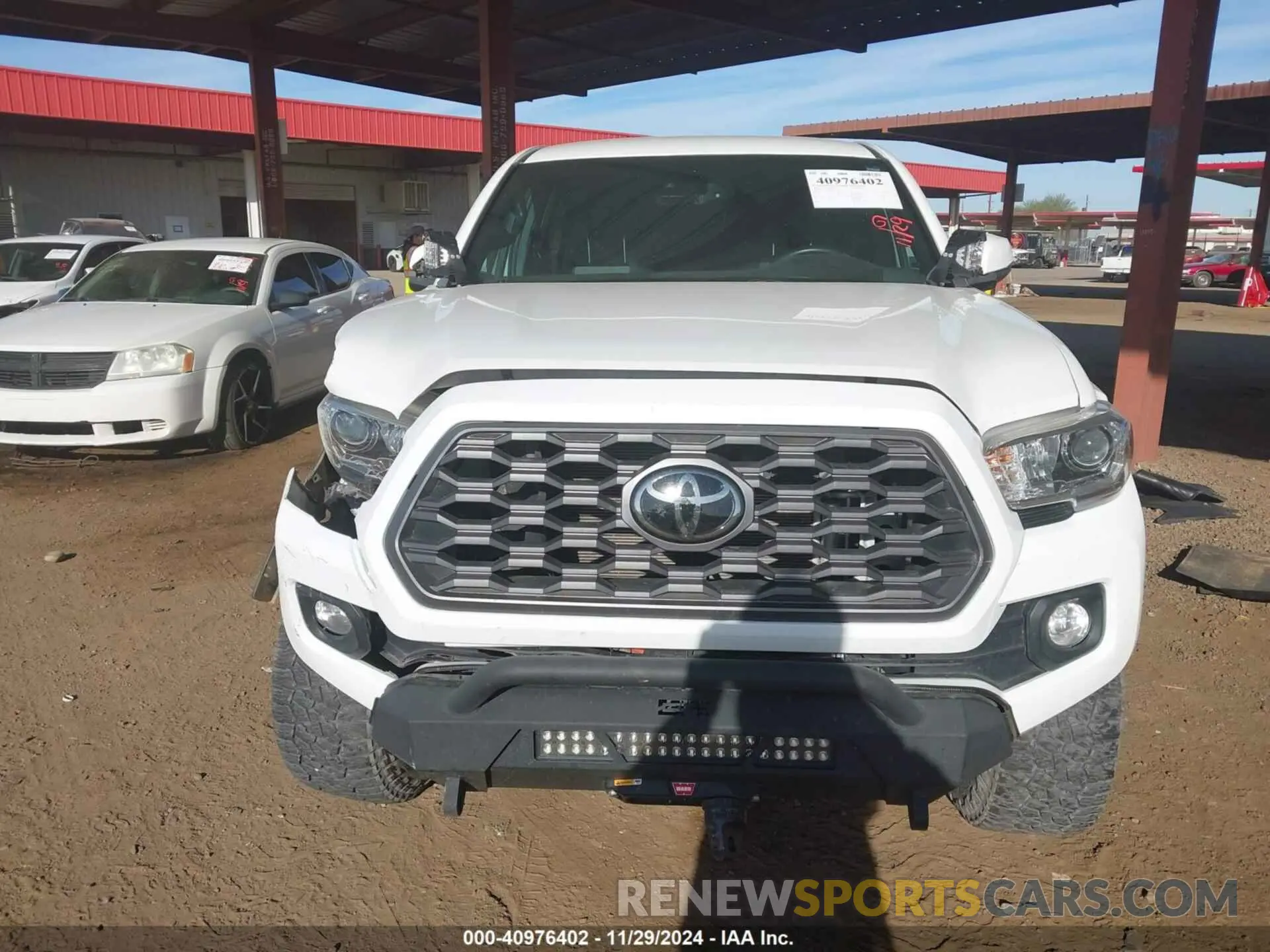 12 Photograph of a damaged car 3TMDZ5BN8MM117339 TOYOTA TACOMA 2021