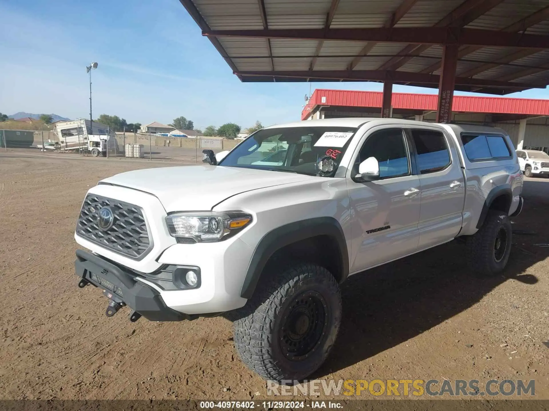 2 Photograph of a damaged car 3TMDZ5BN8MM117339 TOYOTA TACOMA 2021