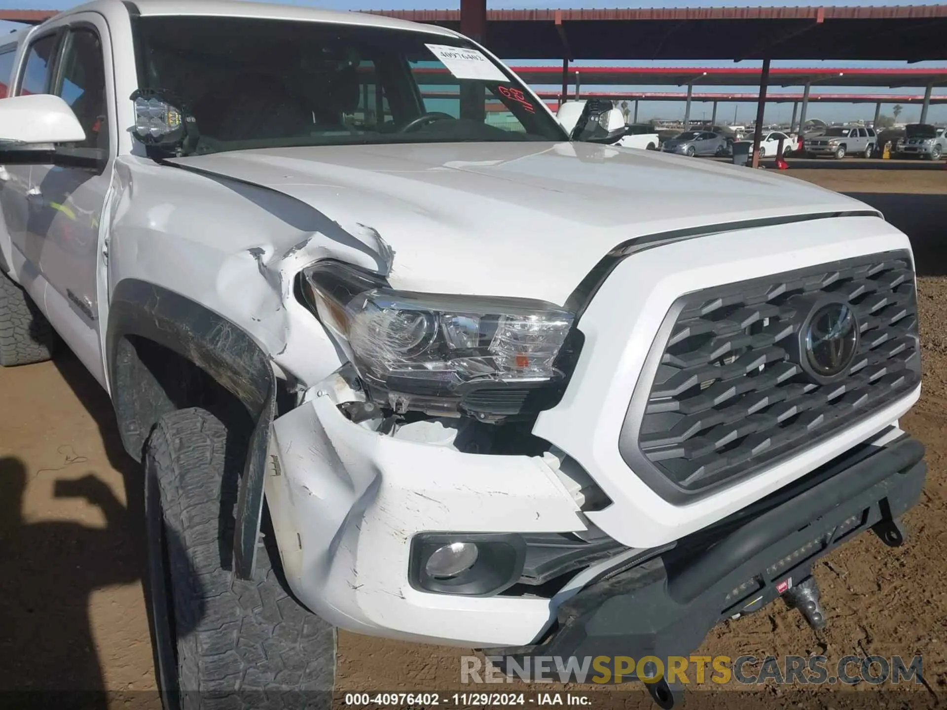 6 Photograph of a damaged car 3TMDZ5BN8MM117339 TOYOTA TACOMA 2021