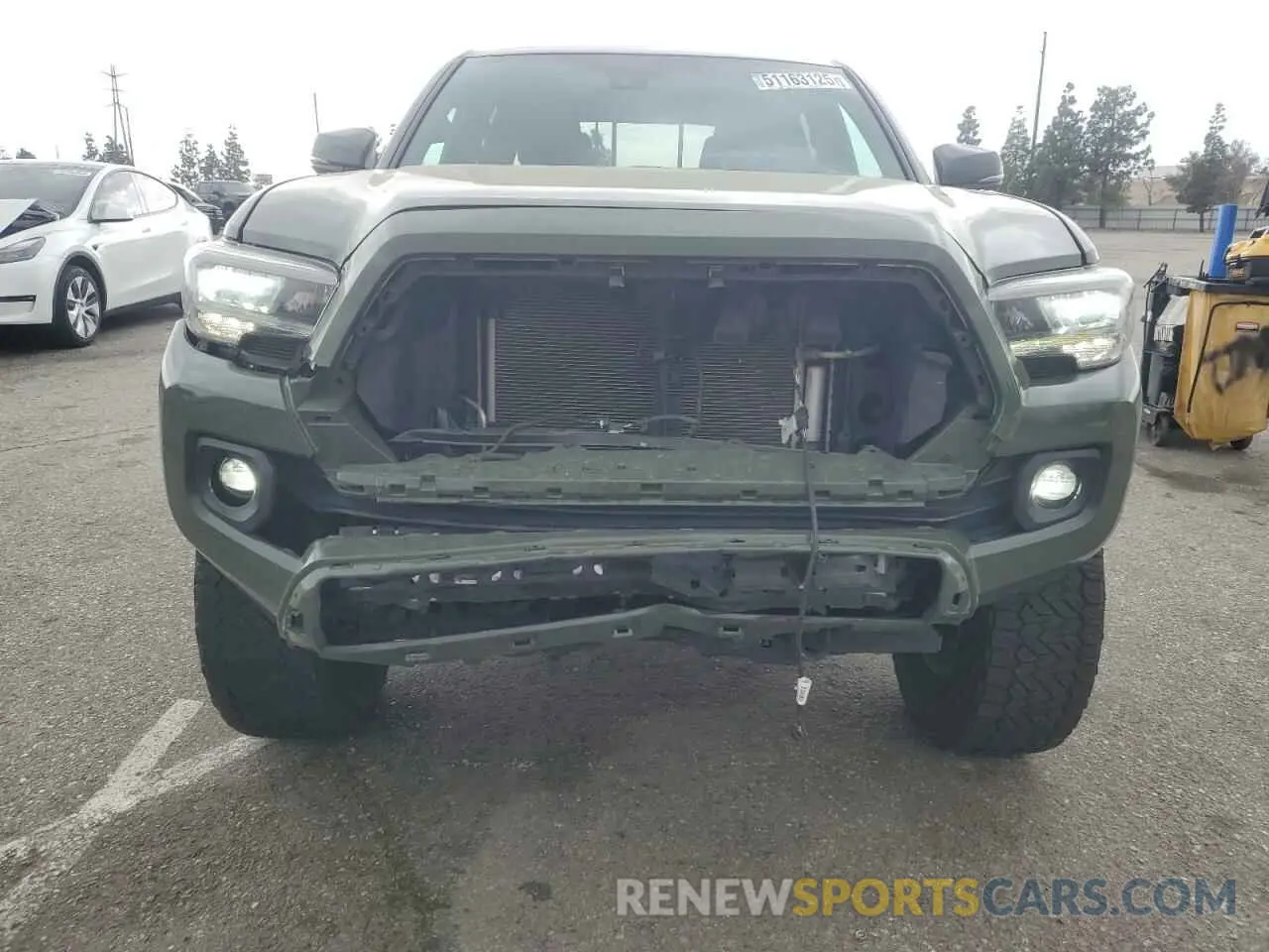5 Photograph of a damaged car 3TMDZ5BN9MM117639 TOYOTA TACOMA 2021