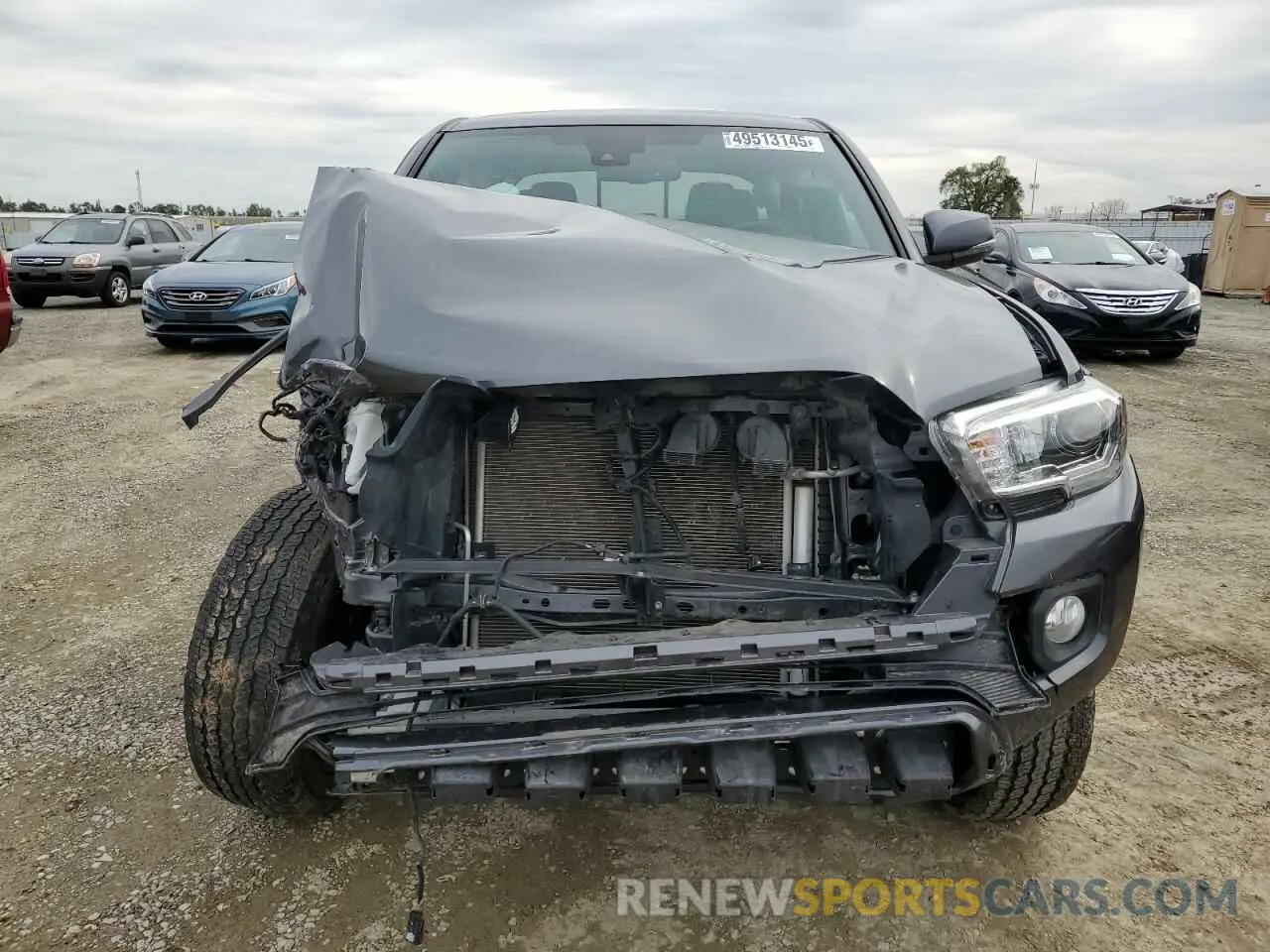 5 Photograph of a damaged car 3TMDZ5BNXMM102745 TOYOTA TACOMA 2021