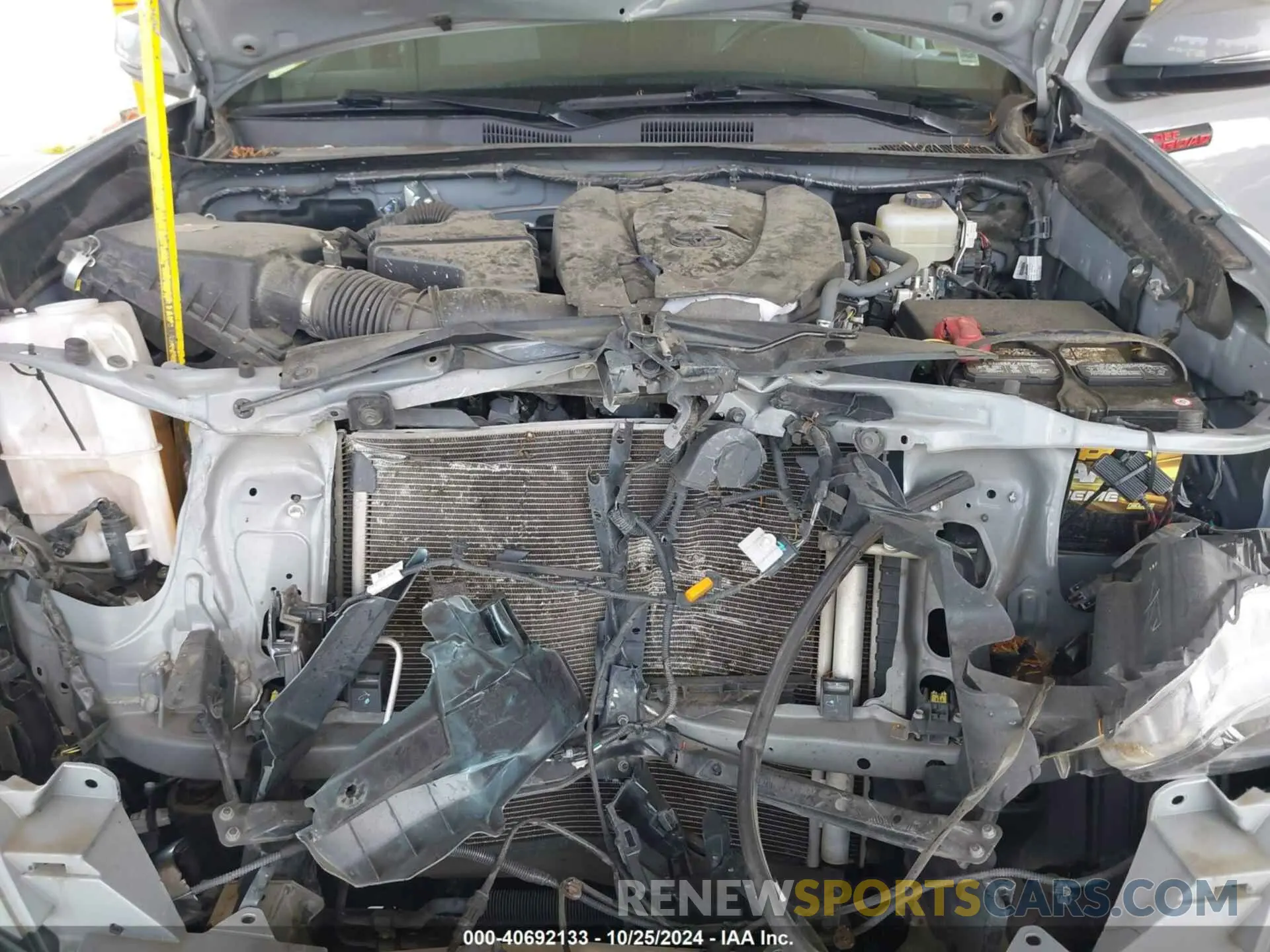 10 Photograph of a damaged car 3TMDZ5BNXMM111705 TOYOTA TACOMA 2021