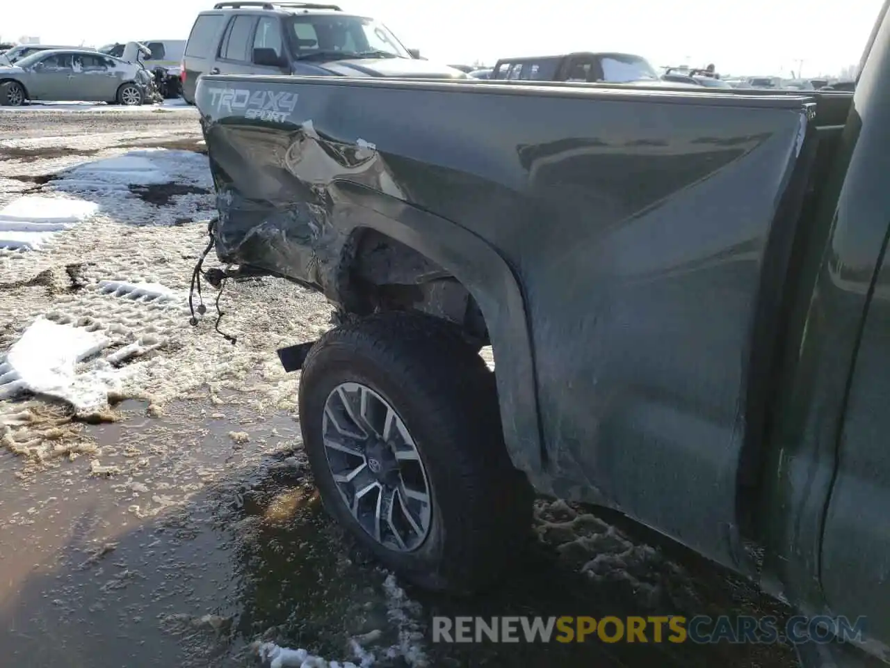 9 Photograph of a damaged car 3TMDZ5BNXMM112739 TOYOTA TACOMA 2021