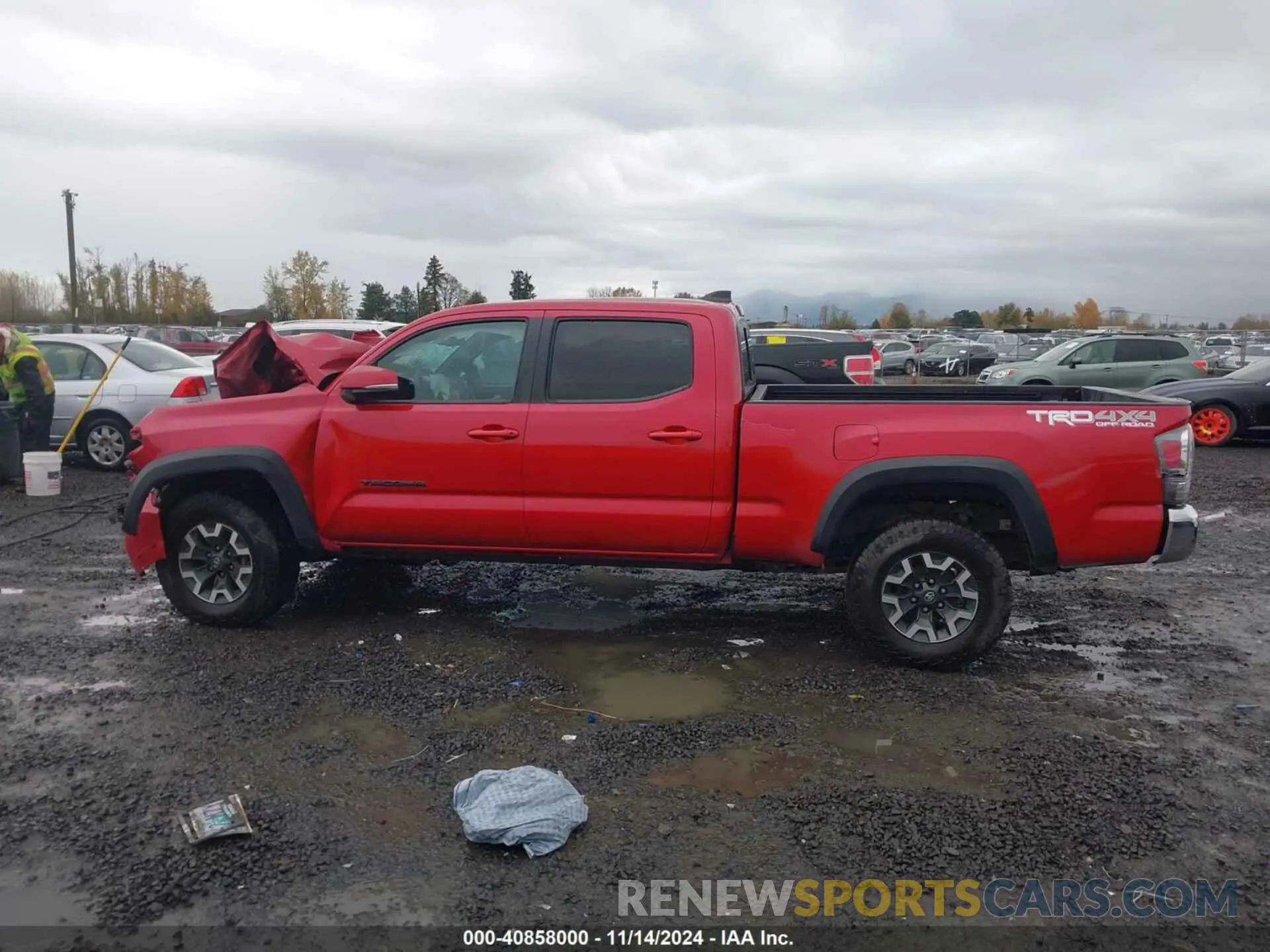 14 Photograph of a damaged car 3TMDZ5BNXMM116452 TOYOTA TACOMA 2021