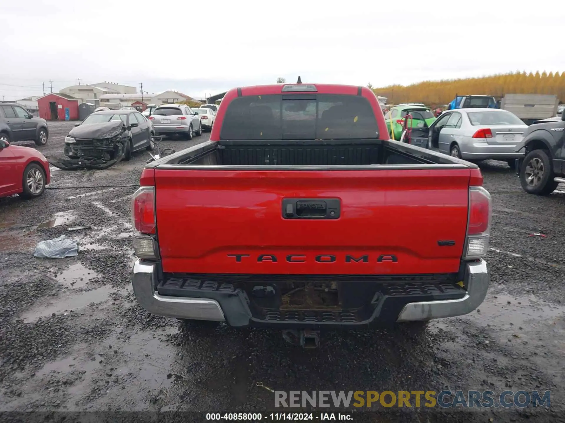 16 Photograph of a damaged car 3TMDZ5BNXMM116452 TOYOTA TACOMA 2021