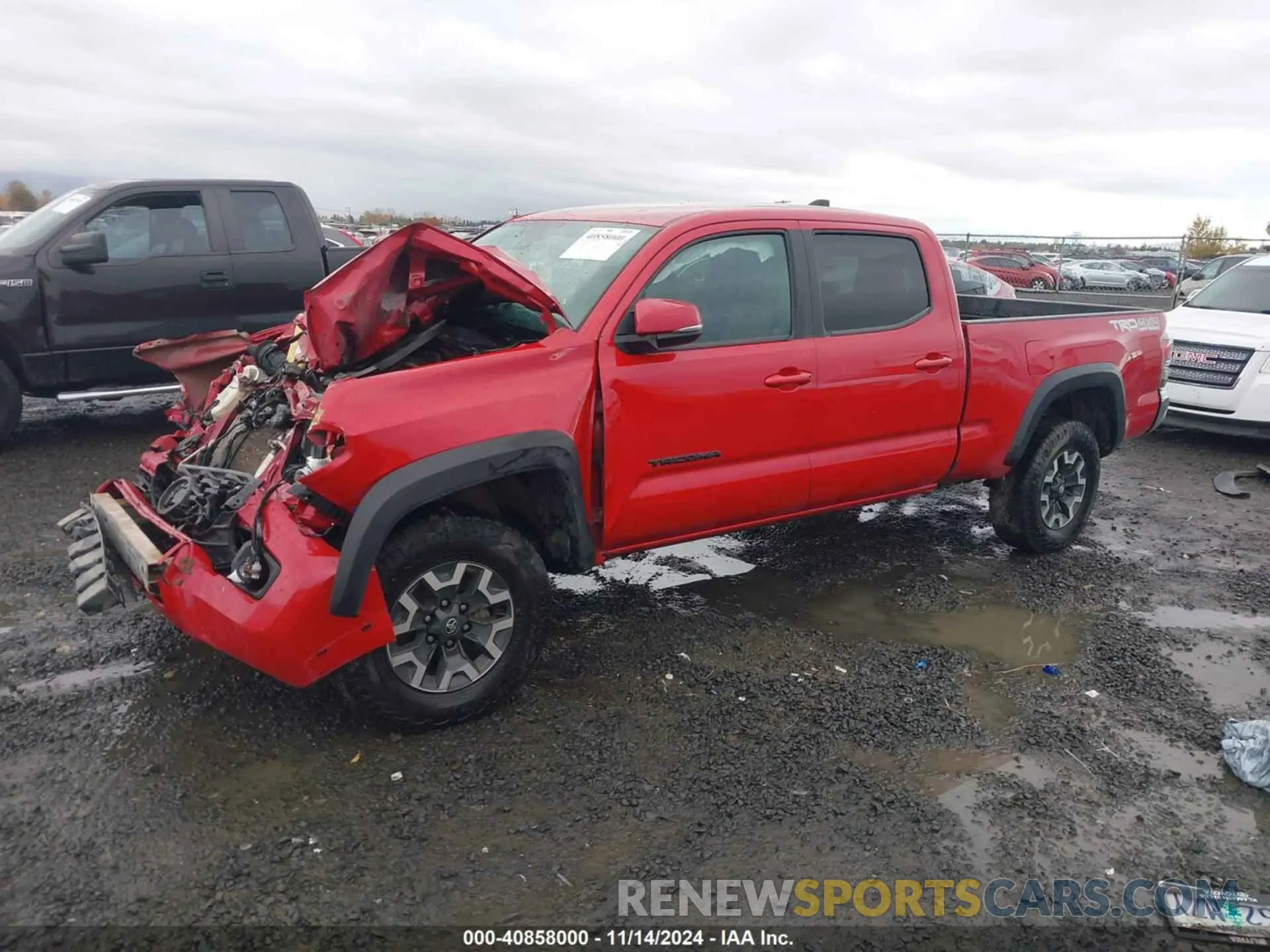 2 Photograph of a damaged car 3TMDZ5BNXMM116452 TOYOTA TACOMA 2021