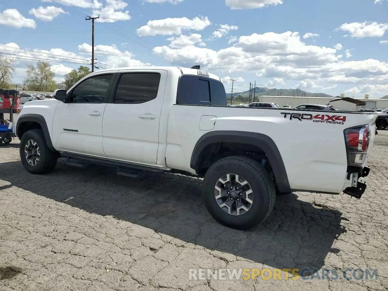 2 Photograph of a damaged car 3TMDZ5BNXMM117259 TOYOTA TACOMA 2021