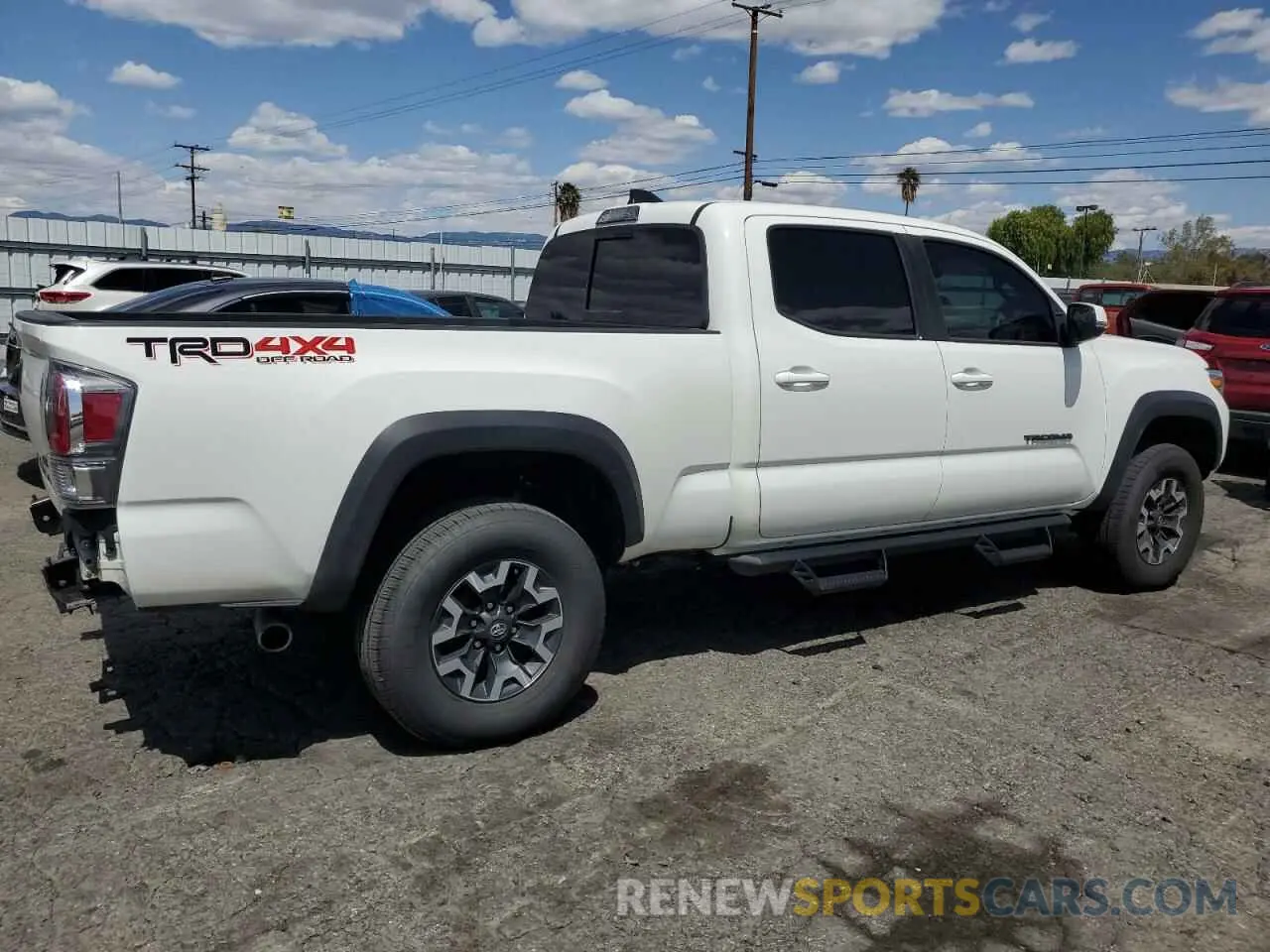 3 Photograph of a damaged car 3TMDZ5BNXMM117259 TOYOTA TACOMA 2021