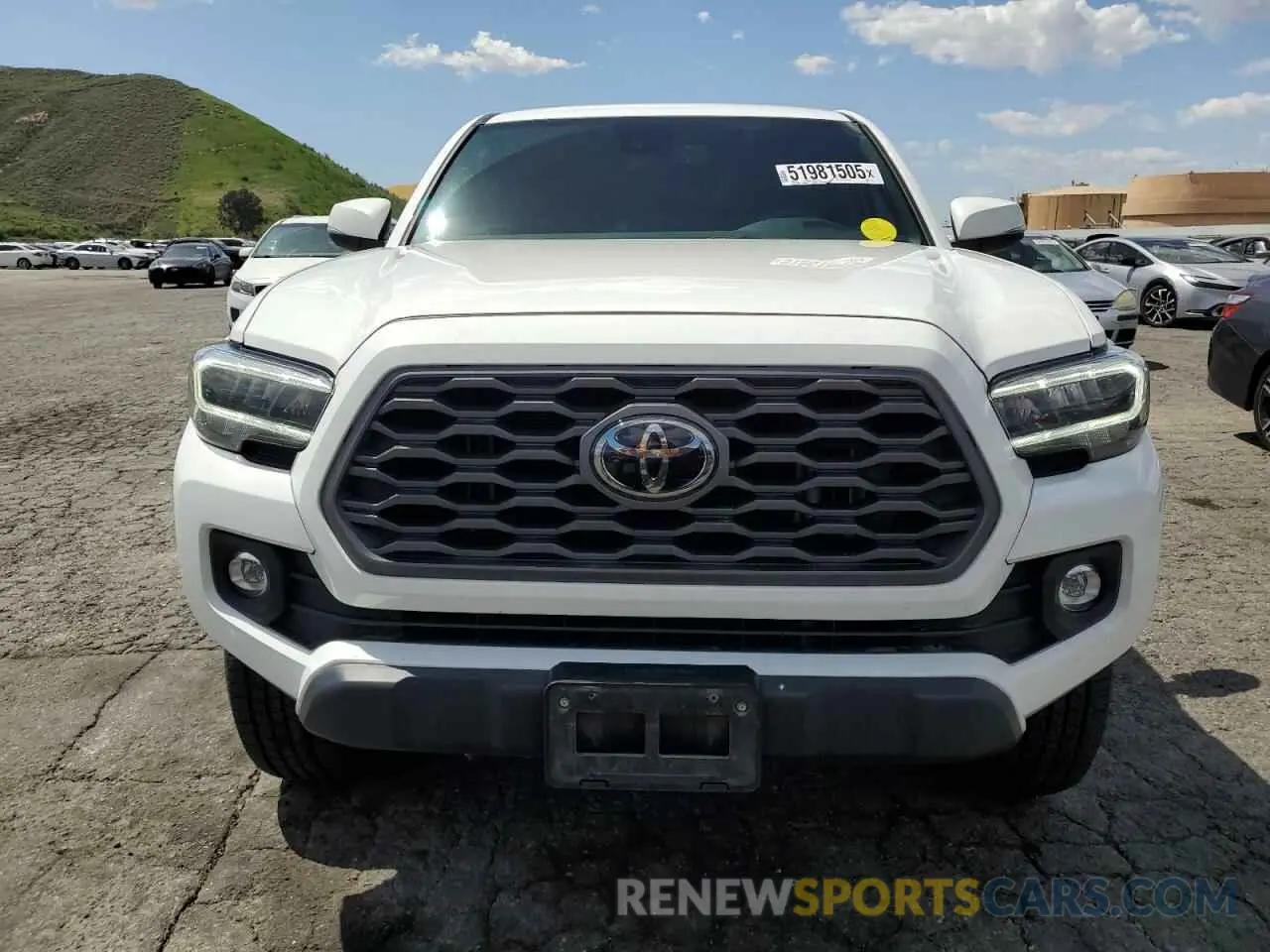 5 Photograph of a damaged car 3TMDZ5BNXMM117259 TOYOTA TACOMA 2021