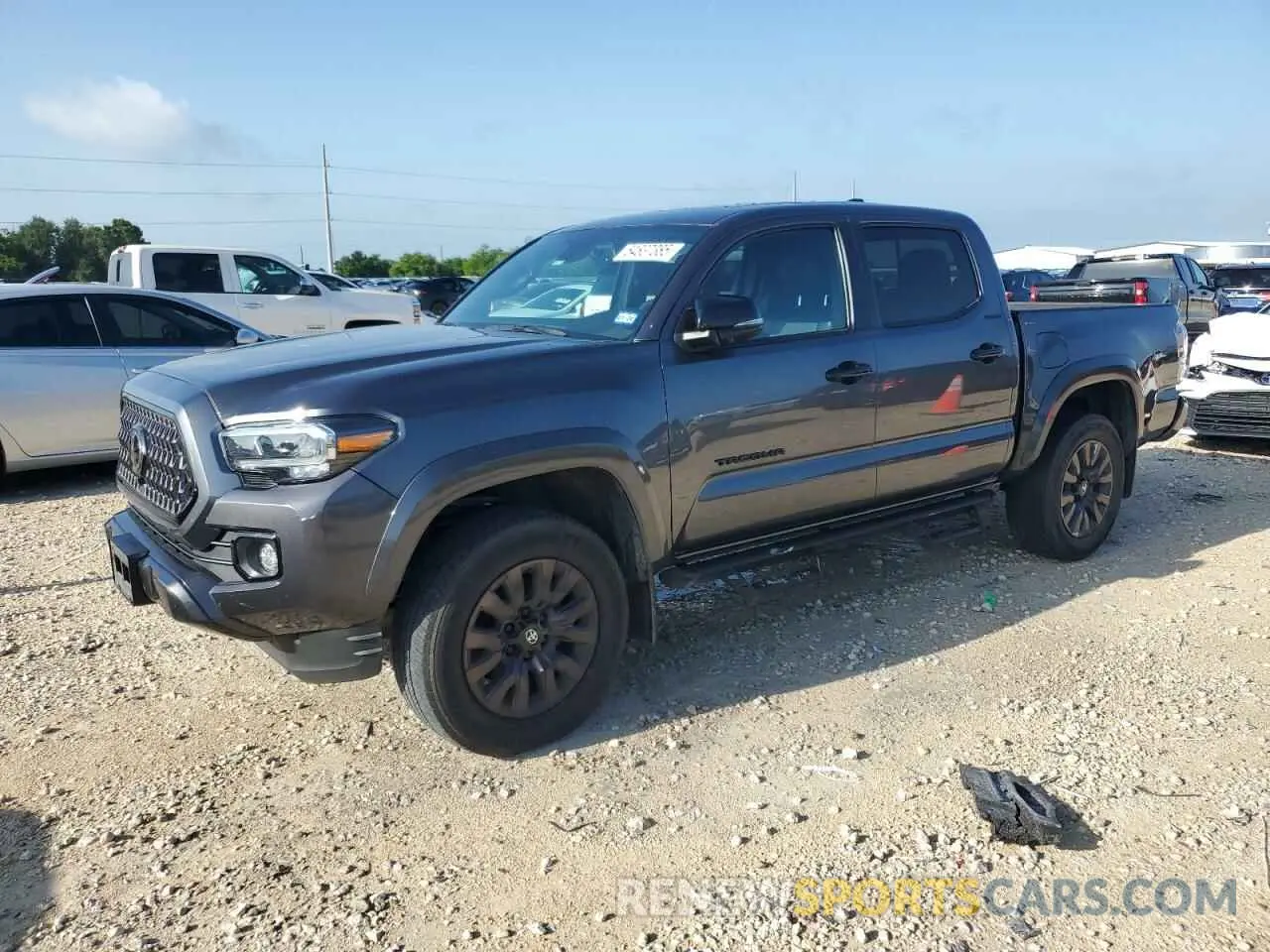 1 Photograph of a damaged car 3TMEZ5CN6MM145689 TOYOTA TACOMA 2021