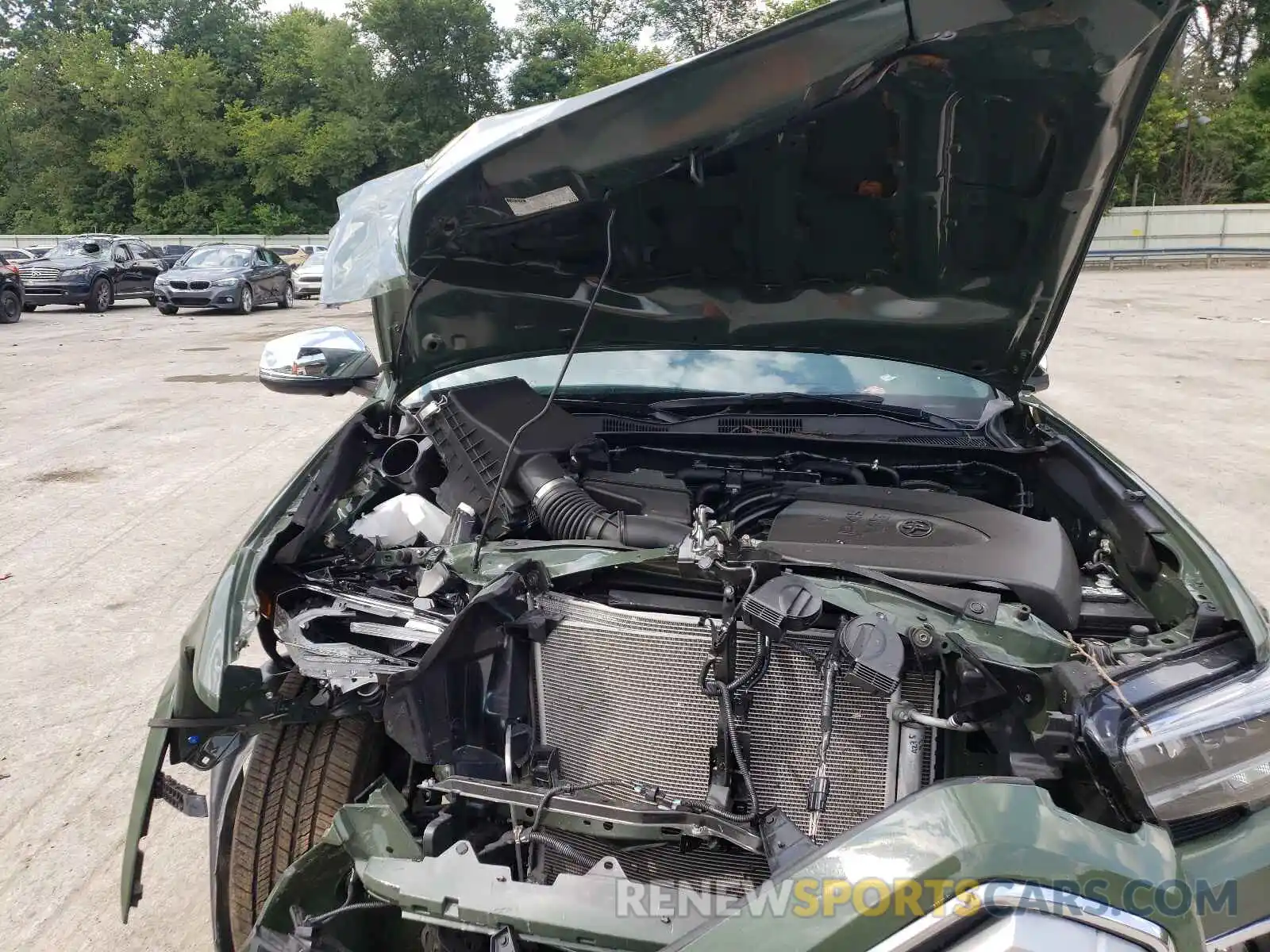 7 Photograph of a damaged car 3TMEZ5CN8MM152529 TOYOTA TACOMA 2021