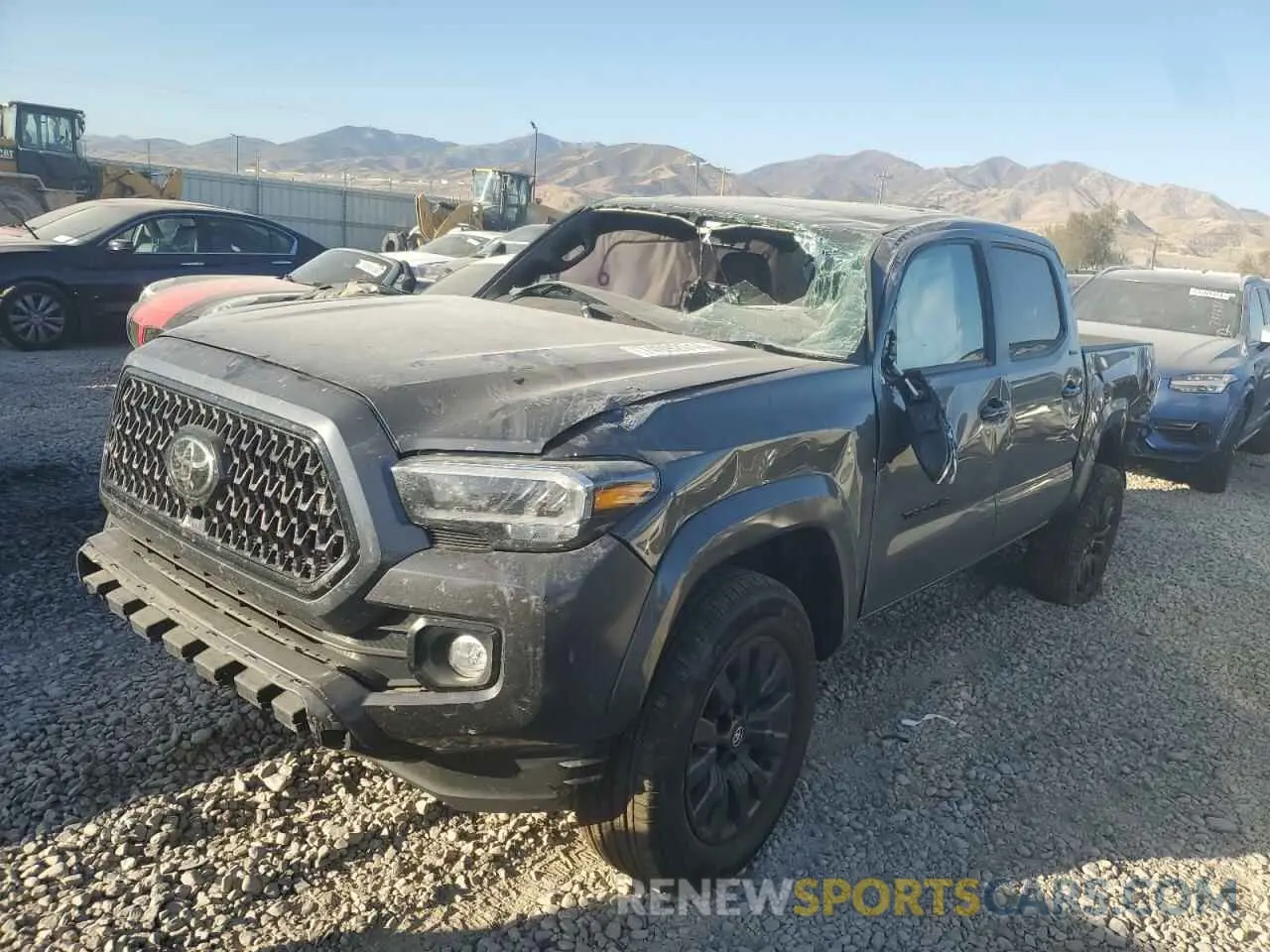 1 Photograph of a damaged car 3TMGZ5AN1MM427010 TOYOTA TACOMA 2021
