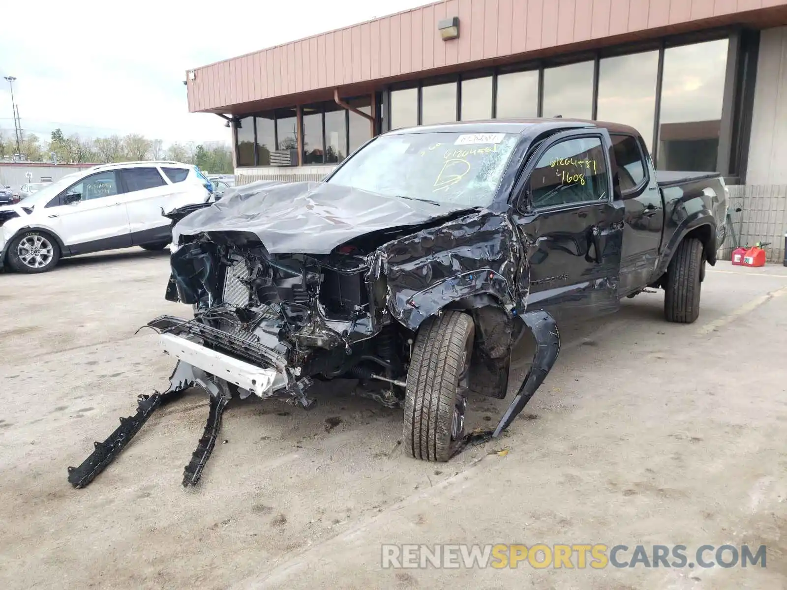 2 Photograph of a damaged car 3TMGZ5AN3MM391207 TOYOTA TACOMA 2021