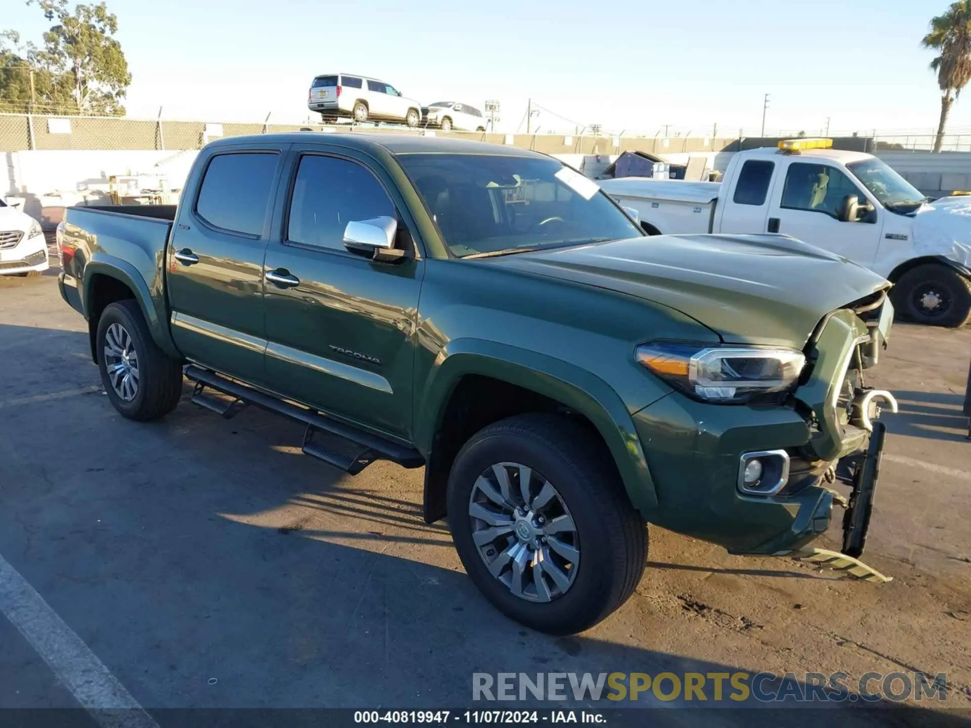 1 Photograph of a damaged car 3TMGZ5AN6MM383859 TOYOTA TACOMA 2021