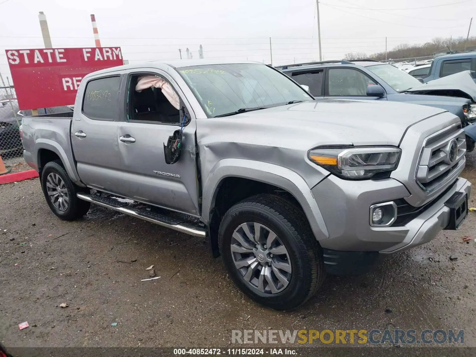 1 Photograph of a damaged car 3TMGZ5ANXMM421920 TOYOTA TACOMA 2021
