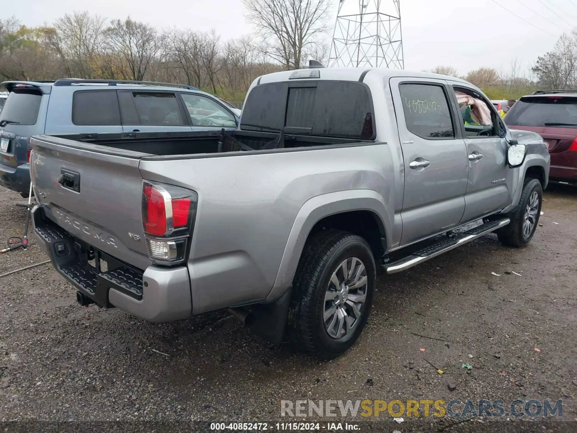 4 Photograph of a damaged car 3TMGZ5ANXMM421920 TOYOTA TACOMA 2021