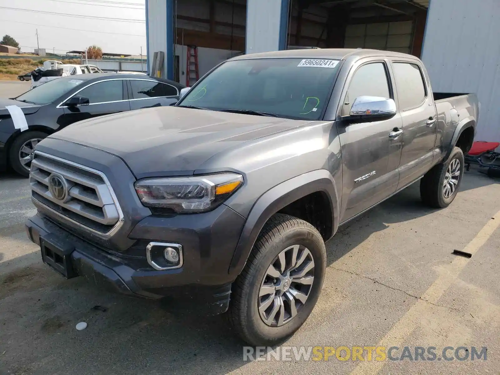 2 Photograph of a damaged car 3TMHZ5BN9MM105394 TOYOTA TACOMA 2021