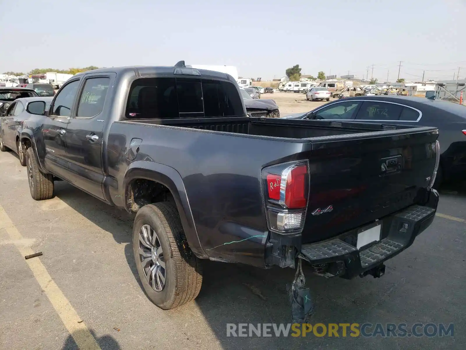 3 Photograph of a damaged car 3TMHZ5BN9MM105394 TOYOTA TACOMA 2021