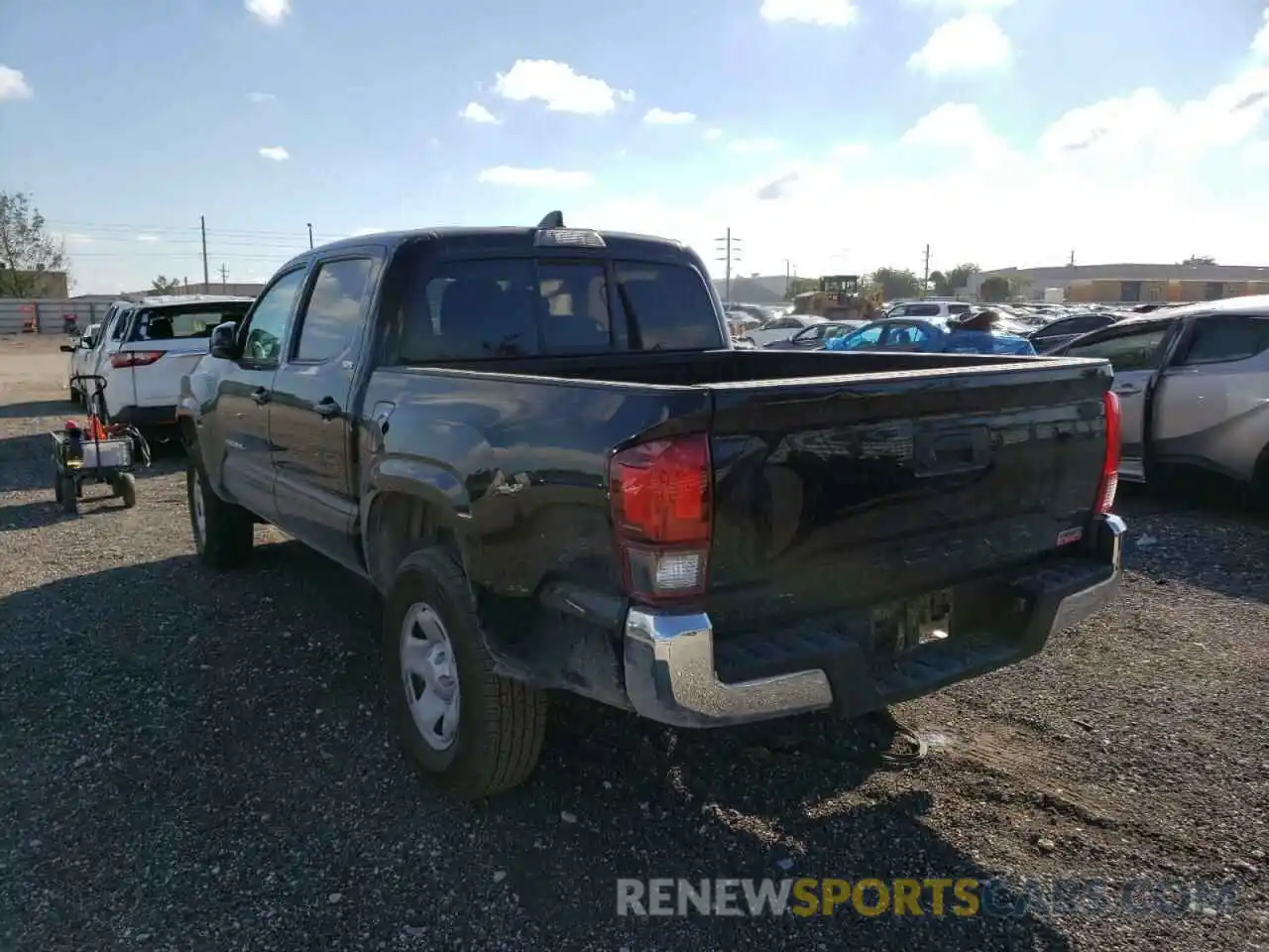 3 Photograph of a damaged car 3TYAX5GN0MT014258 TOYOTA TACOMA 2021