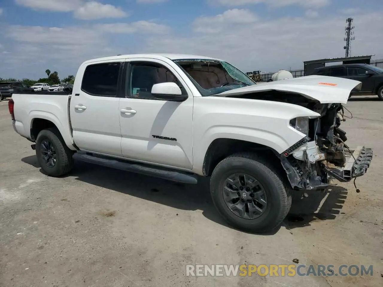 4 Photograph of a damaged car 3TYAX5GN0MT014745 TOYOTA TACOMA 2021