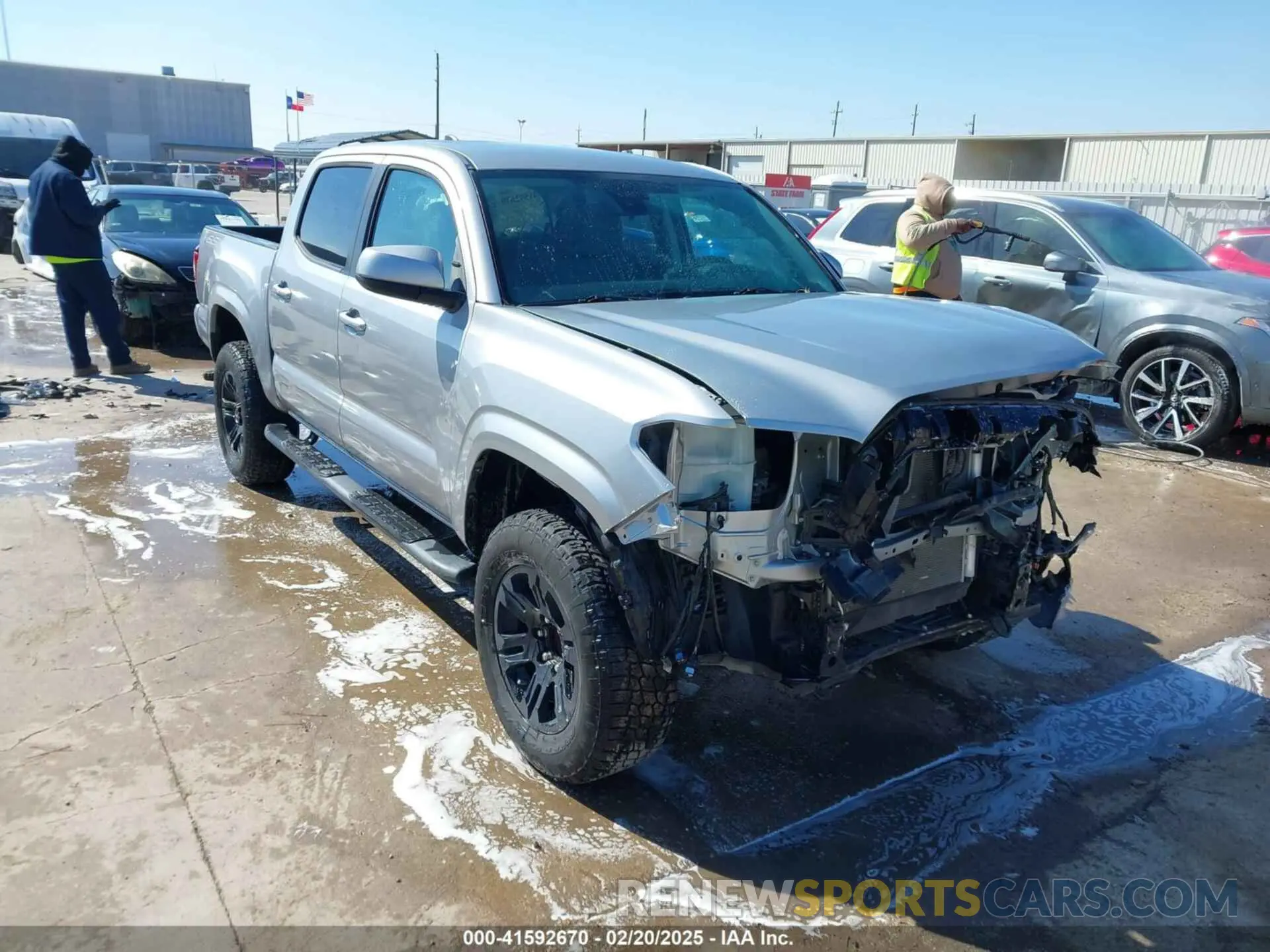 1 Photograph of a damaged car 3TYAX5GN0MT020061 TOYOTA TACOMA 2021