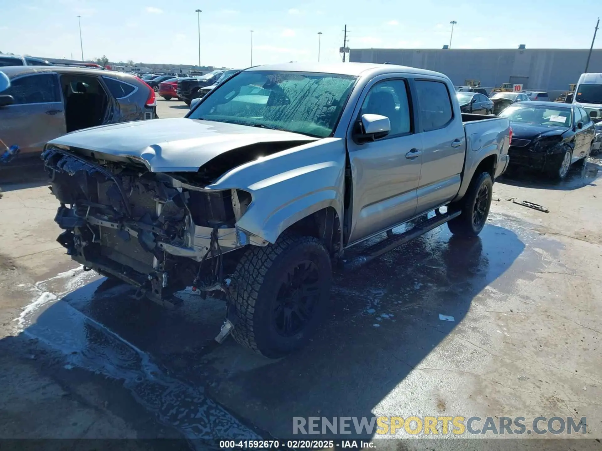 2 Photograph of a damaged car 3TYAX5GN0MT020061 TOYOTA TACOMA 2021