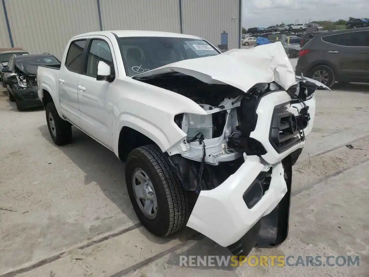 1 Photograph of a damaged car 3TYAX5GN0MT021291 TOYOTA TACOMA 2021