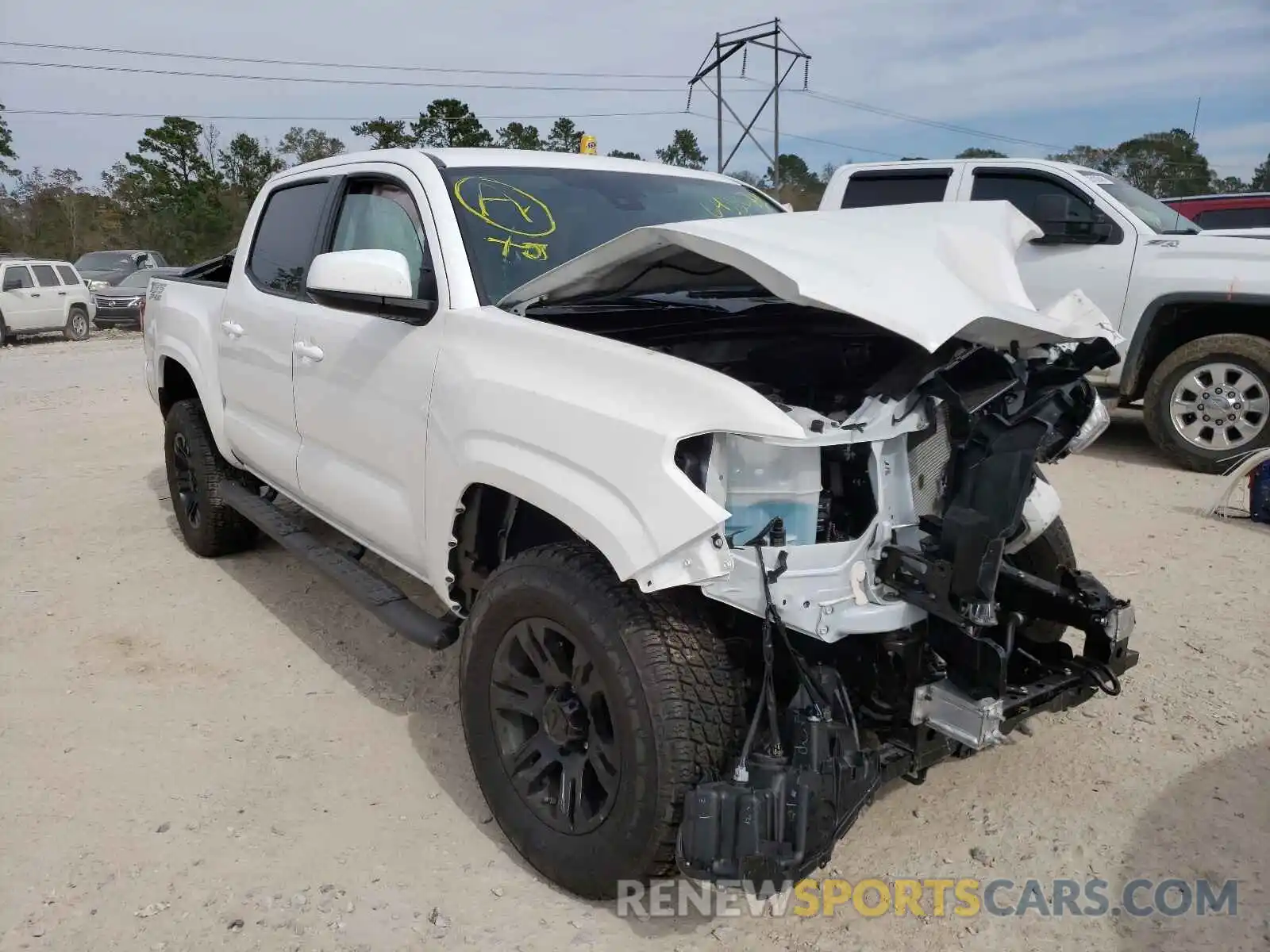 1 Photograph of a damaged car 3TYAX5GN0MT032470 TOYOTA TACOMA 2021