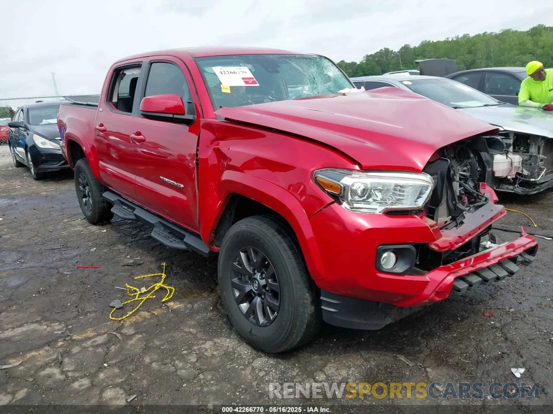 1 Photograph of a damaged car 3TYAX5GN1MT030226 TOYOTA TACOMA 2021