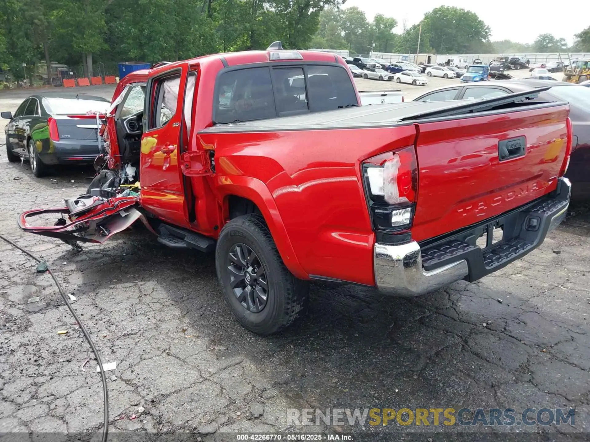 3 Photograph of a damaged car 3TYAX5GN1MT030226 TOYOTA TACOMA 2021