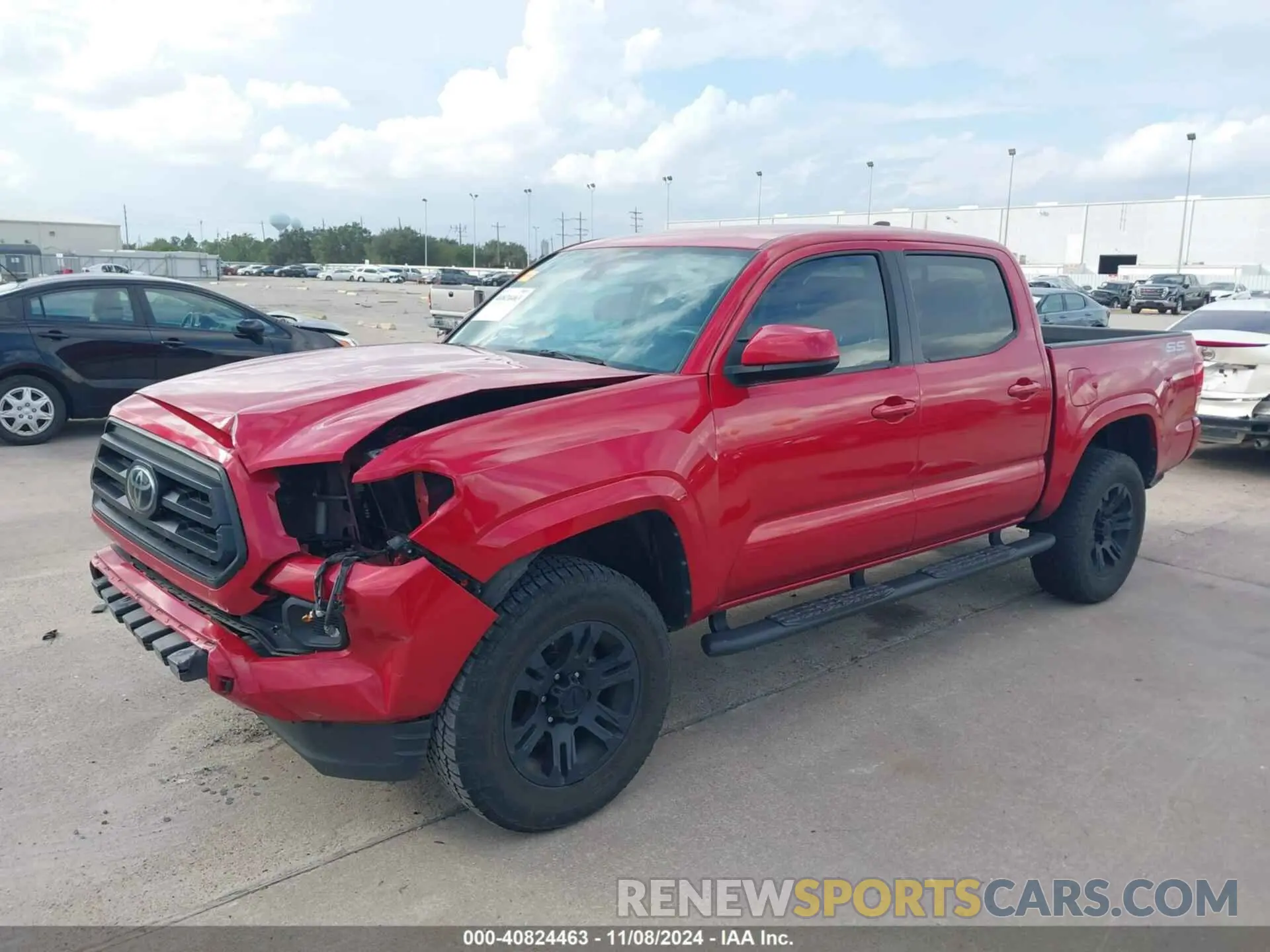 2 Photograph of a damaged car 3TYAX5GN2MT033751 TOYOTA TACOMA 2021
