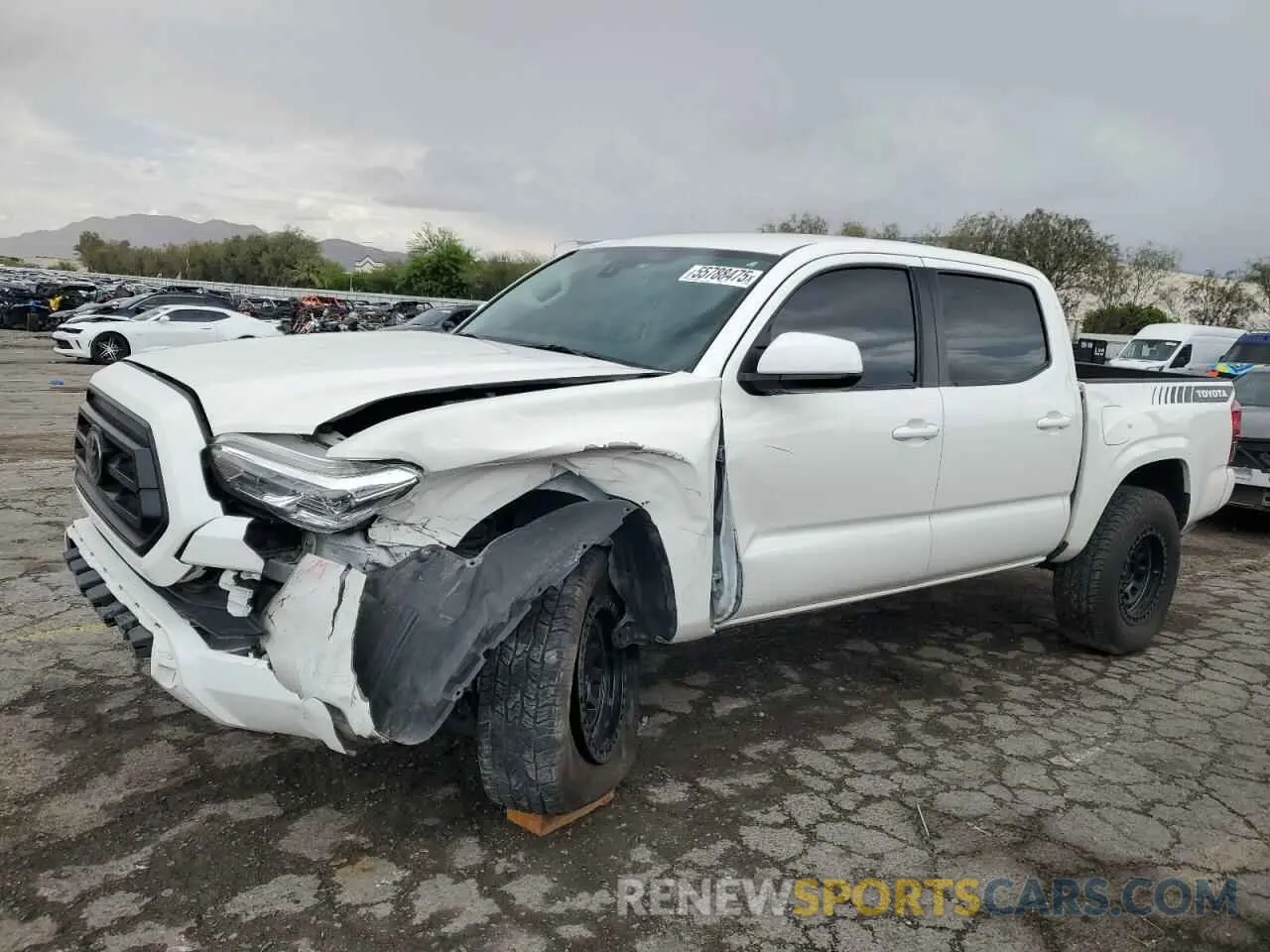 1 Photograph of a damaged car 3TYAX5GN3MT011810 TOYOTA TACOMA 2021