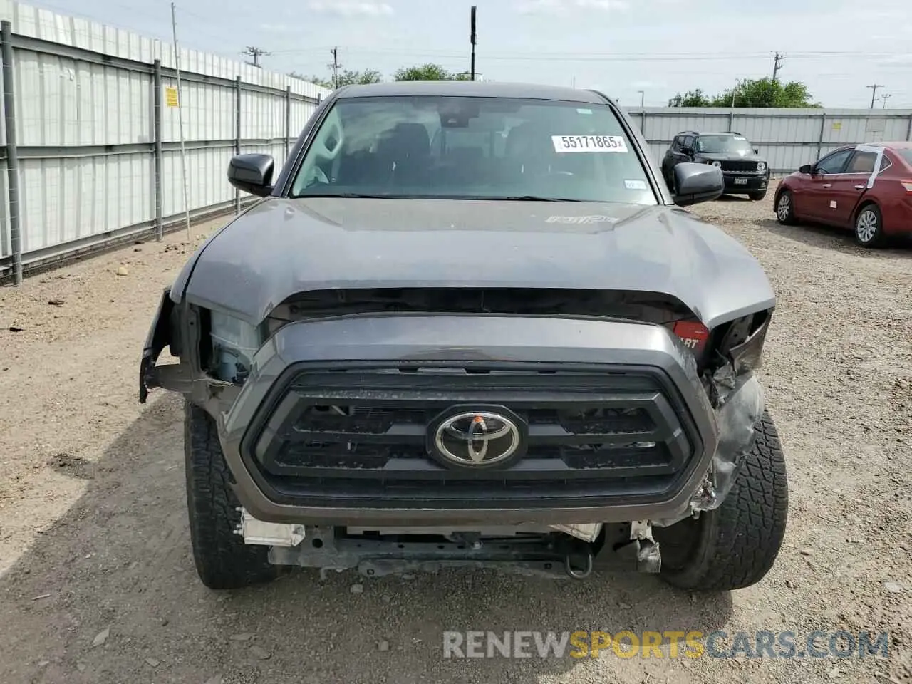 5 Photograph of a damaged car 3TYAX5GN3MT012259 TOYOTA TACOMA 2021