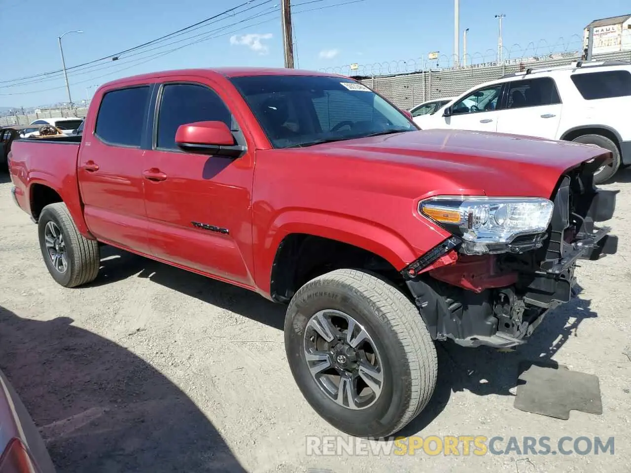 4 Photograph of a damaged car 3TYAX5GN3MT012892 TOYOTA TACOMA 2021