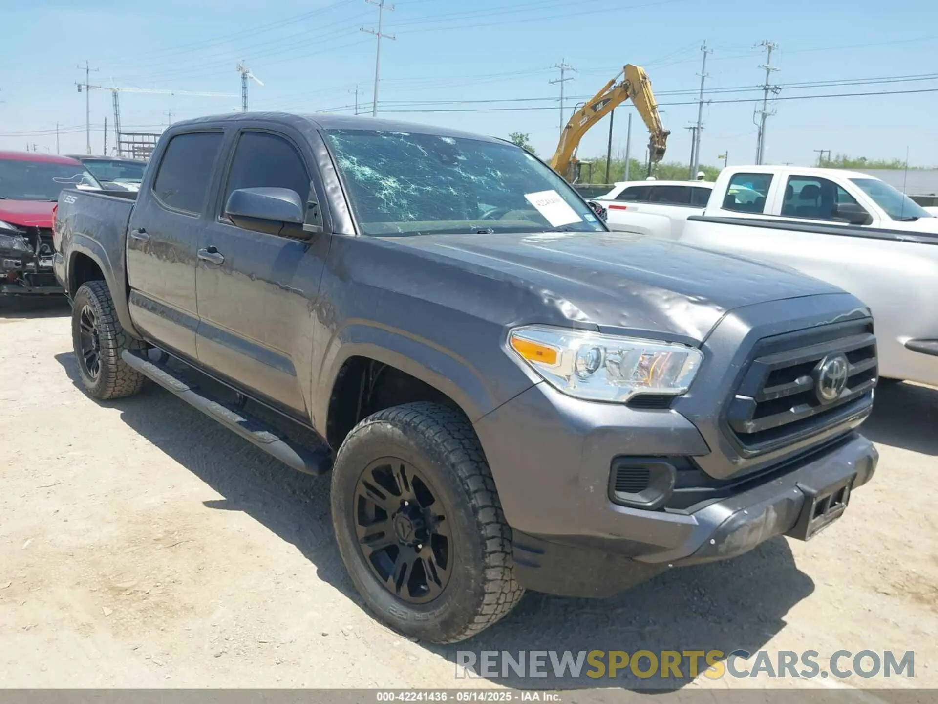 1 Photograph of a damaged car 3TYAX5GN3MT015565 TOYOTA TACOMA 2021