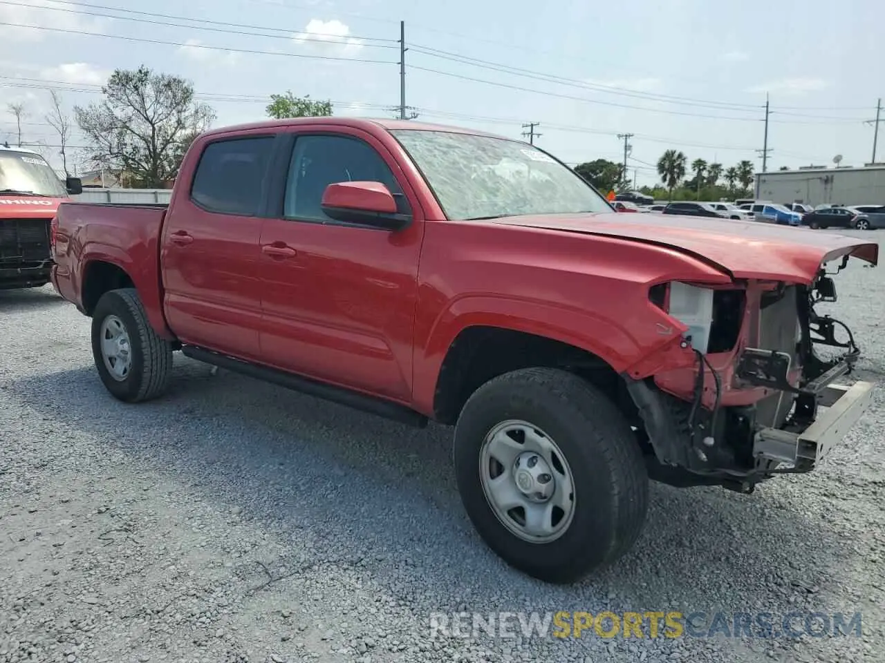 4 Photograph of a damaged car 3TYAX5GN4MT017292 TOYOTA TACOMA 2021