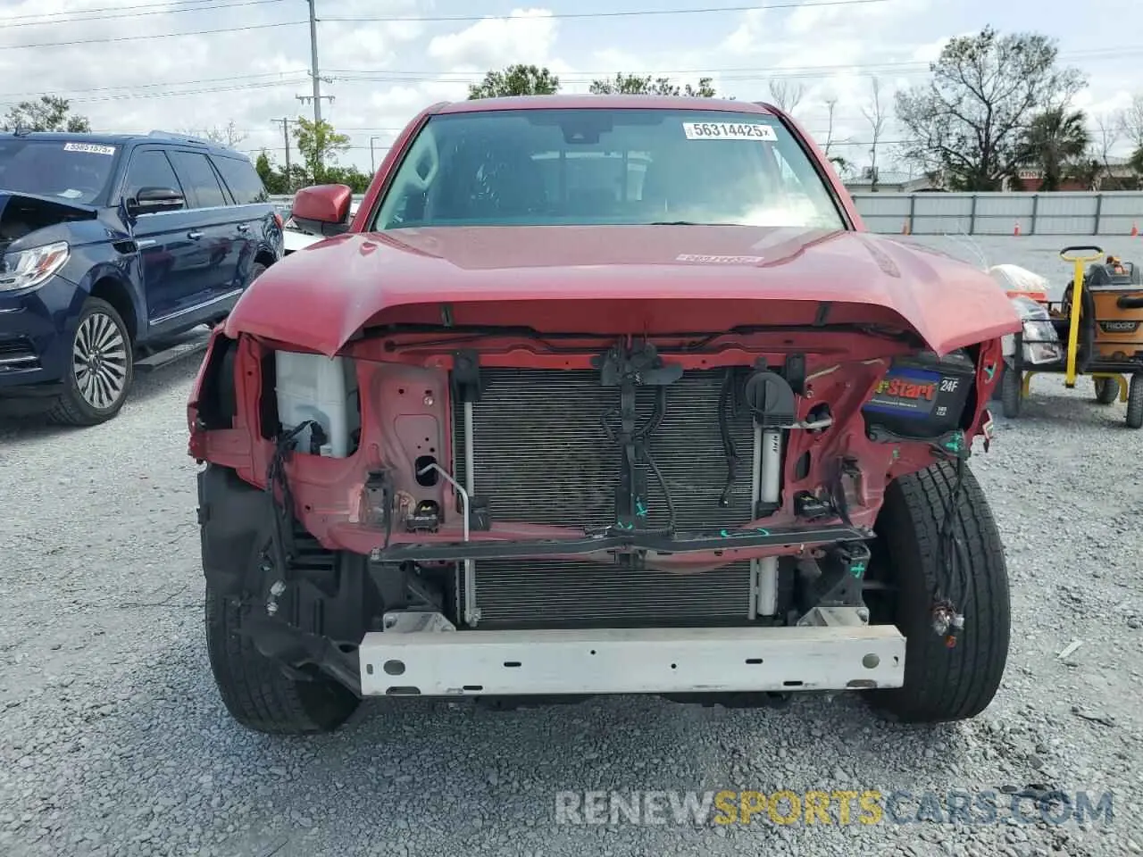 5 Photograph of a damaged car 3TYAX5GN4MT017292 TOYOTA TACOMA 2021