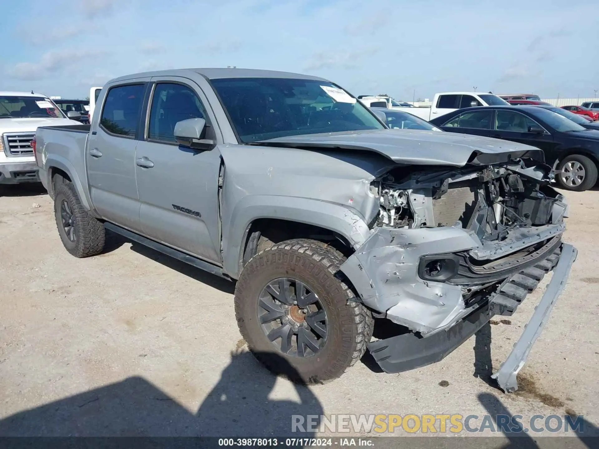 1 Photograph of a damaged car 3TYAX5GN5MT014675 TOYOTA TACOMA 2021