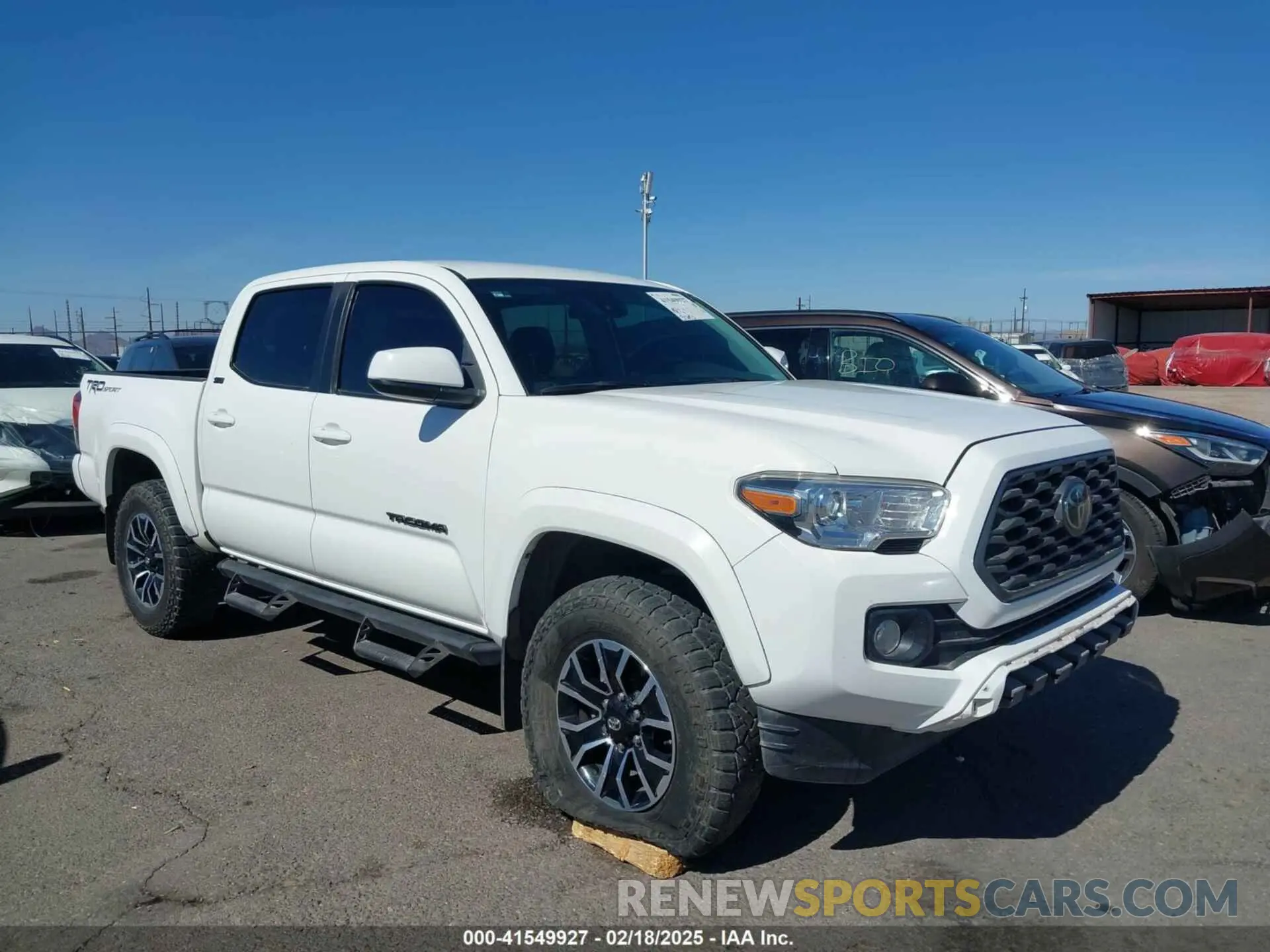 1 Photograph of a damaged car 3TYAX5GN5MT014868 TOYOTA TACOMA 2021