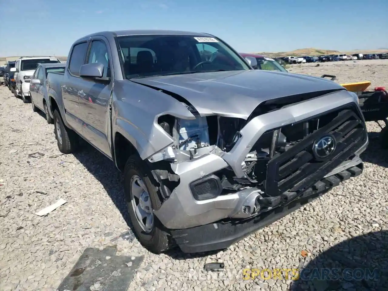 1 Photograph of a damaged car 3TYAX5GN5MT016958 TOYOTA TACOMA 2021