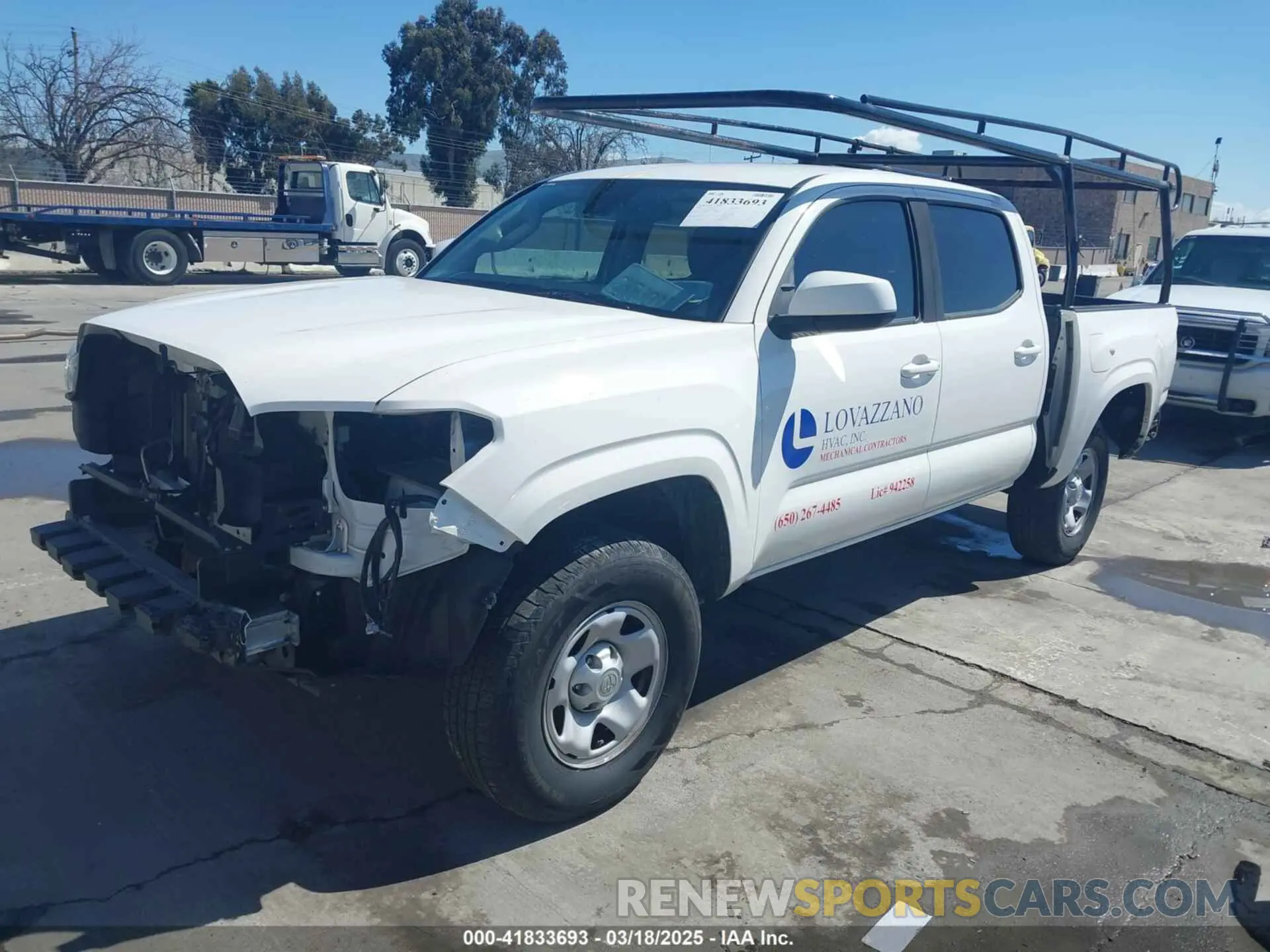 2 Photograph of a damaged car 3TYAX5GN6MT027516 TOYOTA TACOMA 2021