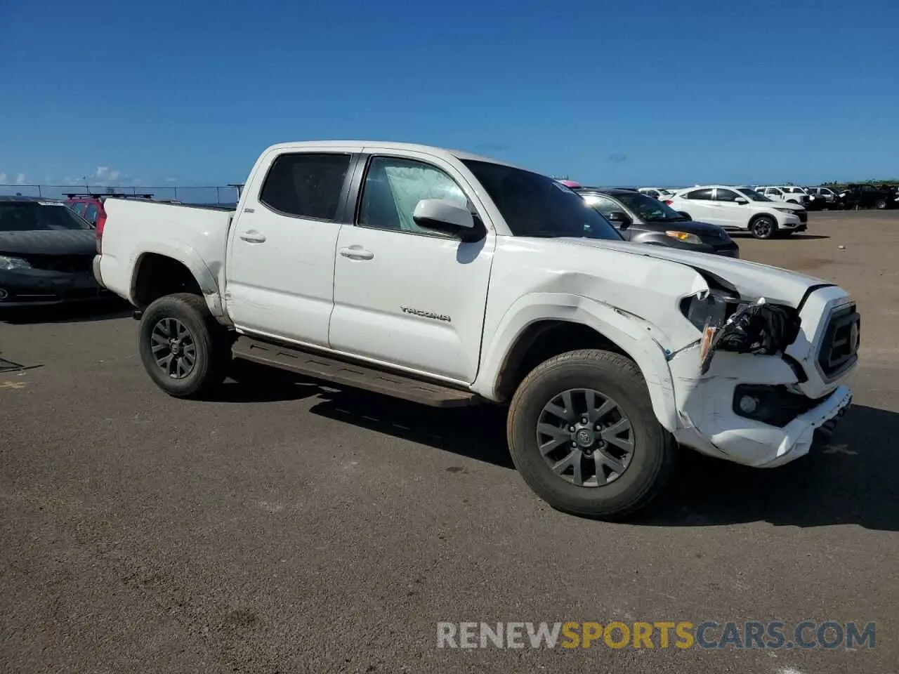 4 Photograph of a damaged car 3TYAX5GN9MT018731 TOYOTA TACOMA 2021
