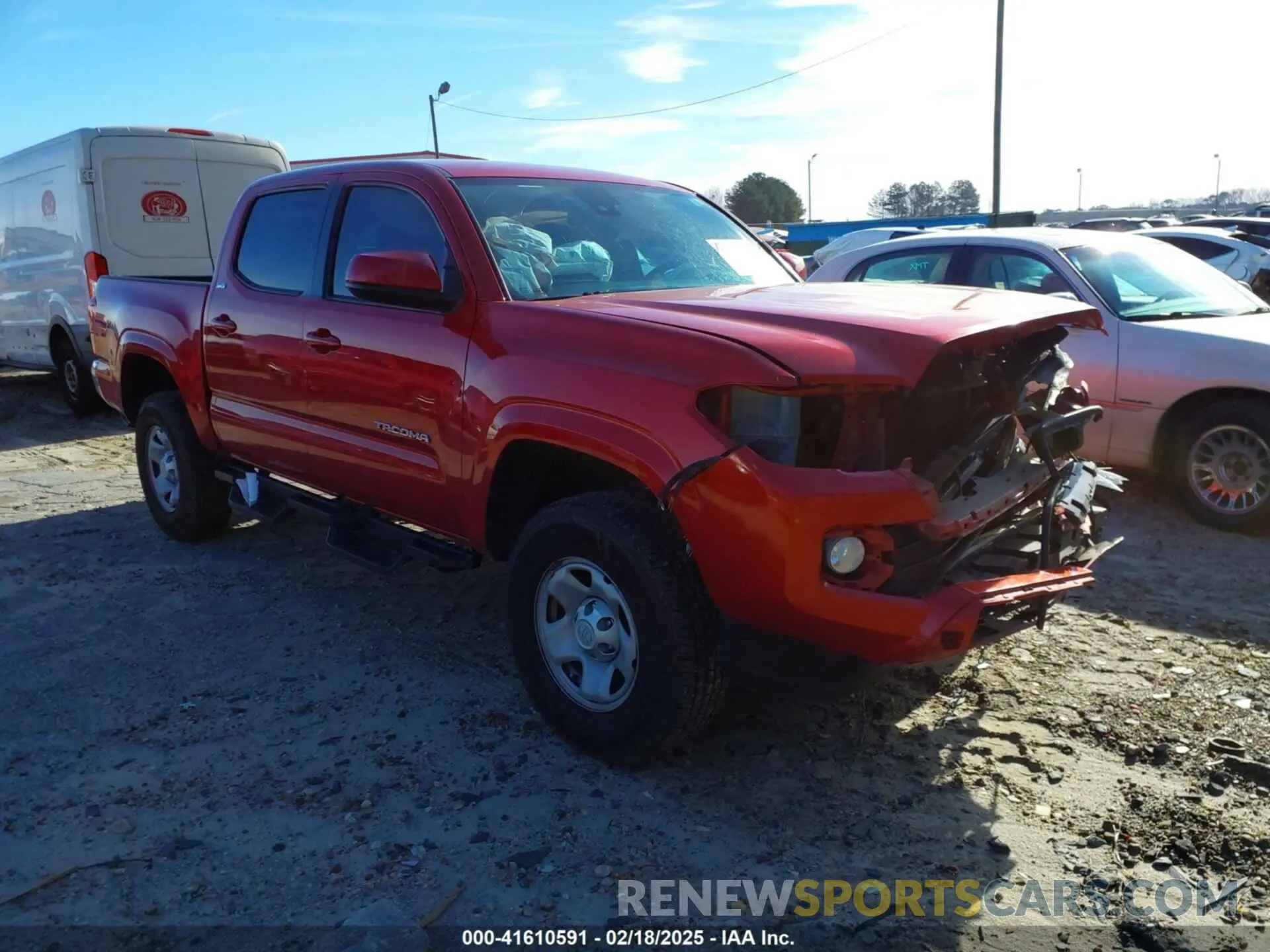 1 Photograph of a damaged car 3TYAX5GN9MT022990 TOYOTA TACOMA 2021