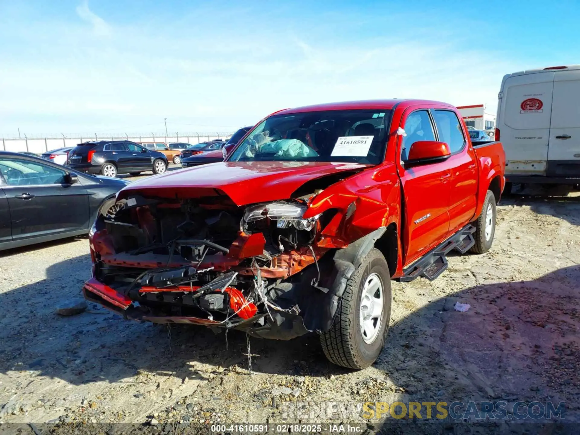 2 Photograph of a damaged car 3TYAX5GN9MT022990 TOYOTA TACOMA 2021