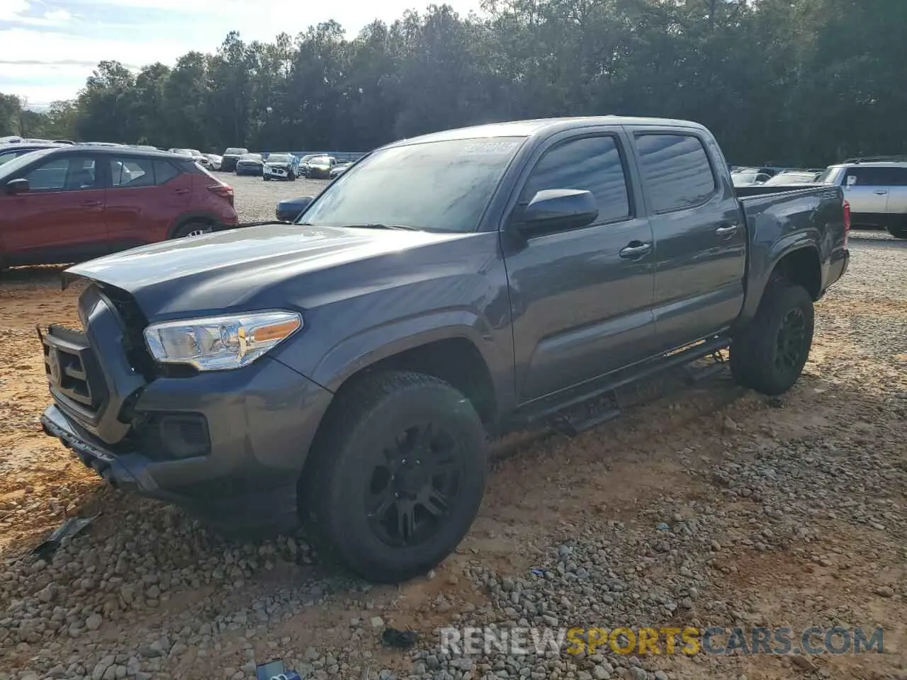 1 Photograph of a damaged car 3TYAX5GN9MT029213 TOYOTA TACOMA 2021