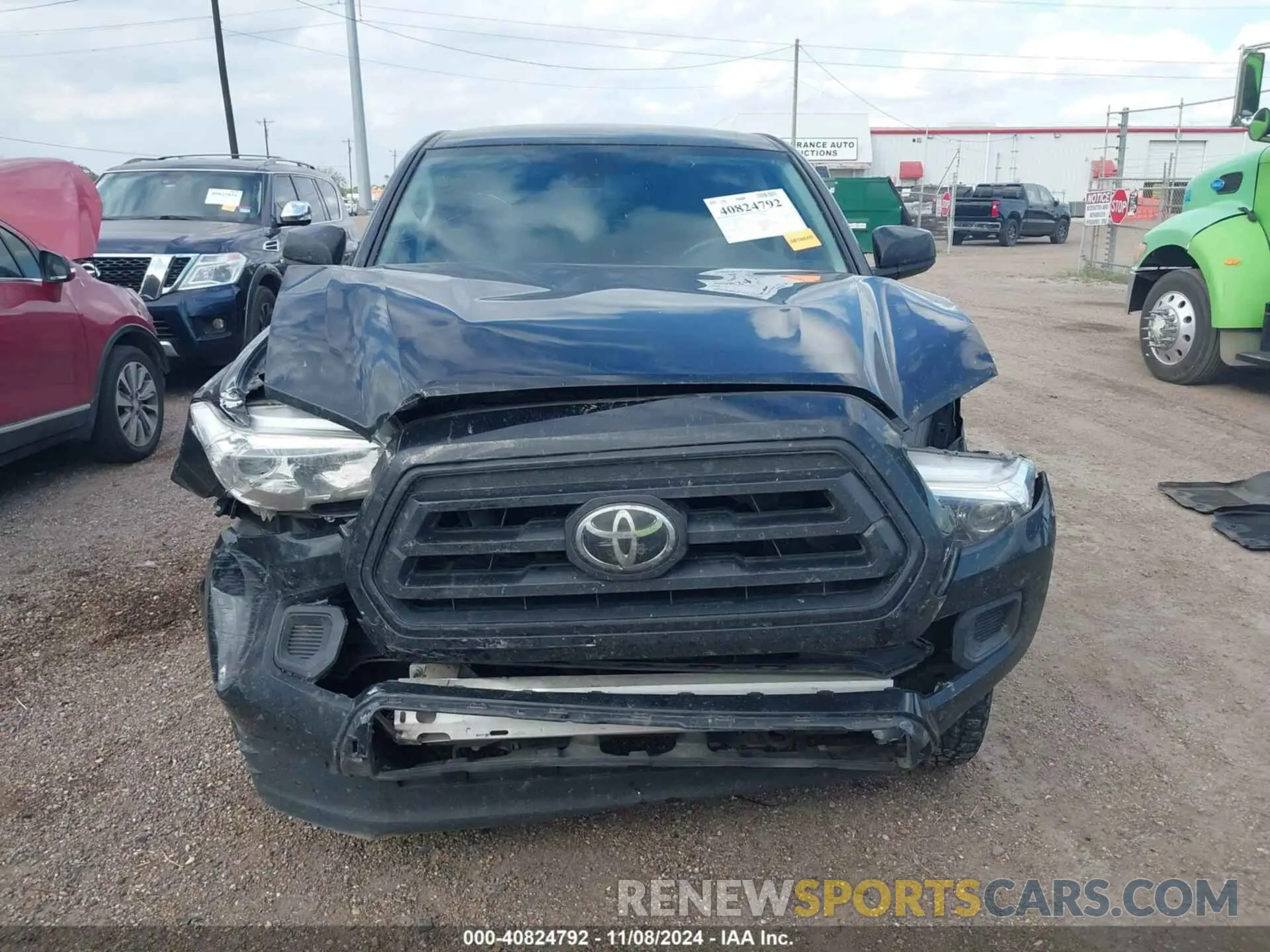 12 Photograph of a damaged car 3TYAX5GNXMT011626 TOYOTA TACOMA 2021