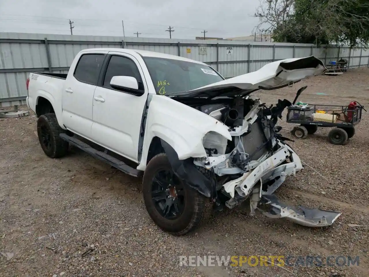 1 Photograph of a damaged car 3TYAX5GNXMT015160 TOYOTA TACOMA 2021