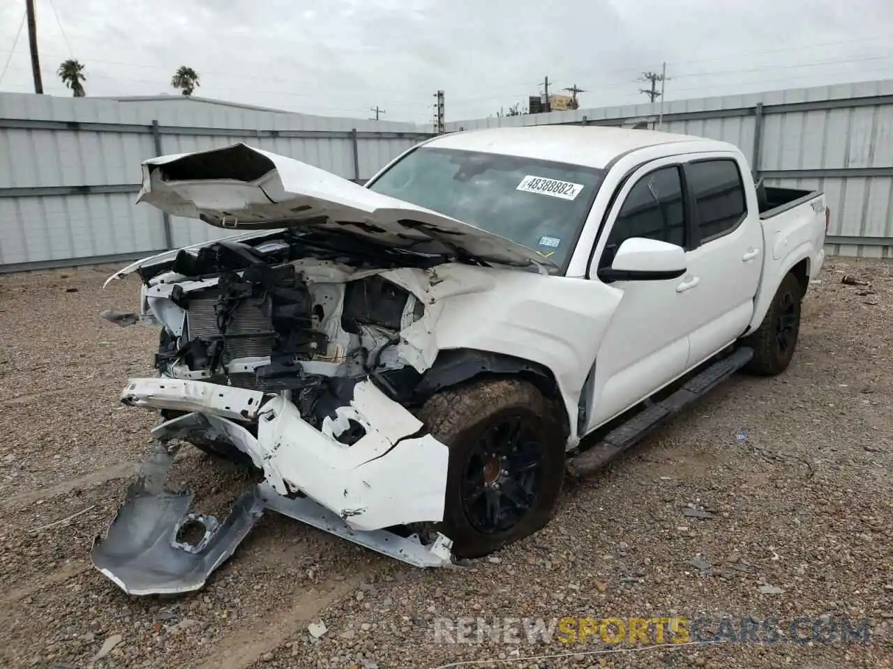 2 Photograph of a damaged car 3TYAX5GNXMT015160 TOYOTA TACOMA 2021